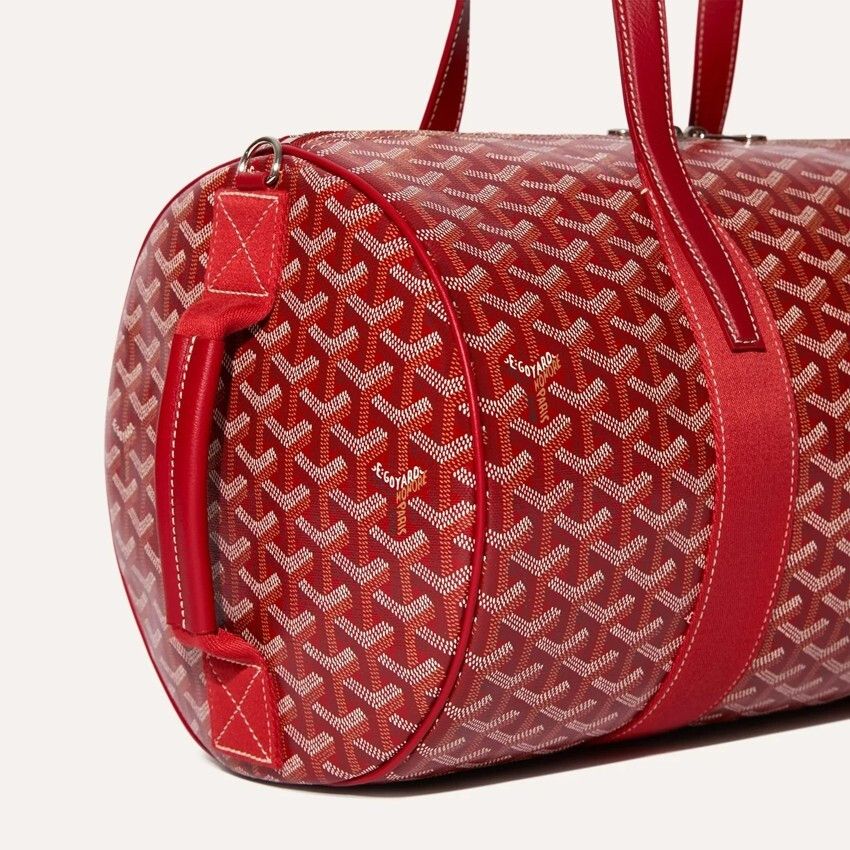 Goyard Barrel Sport Bag Red Size ONE SIZE - 6 Thumbnail