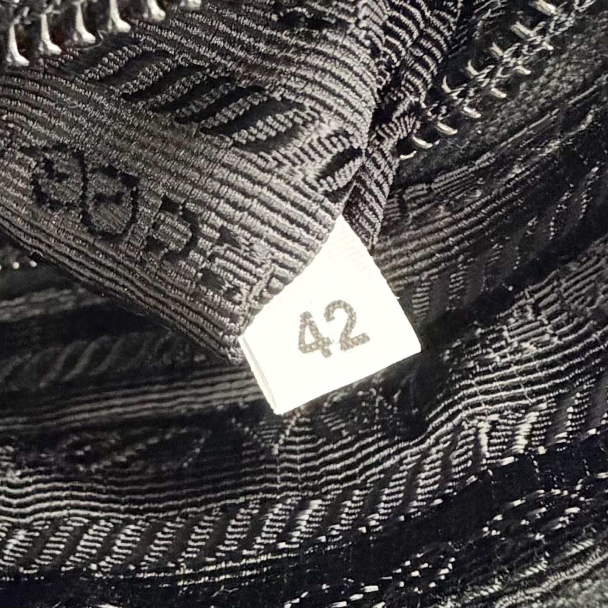 Prada PRADA 1NS175 Vera Re-Nylon Mini Pouch Small Current Model Triangle Logo Plate Cosmetic Black Made in Italy Women's Size ONE SIZE - 13 Thumbnail