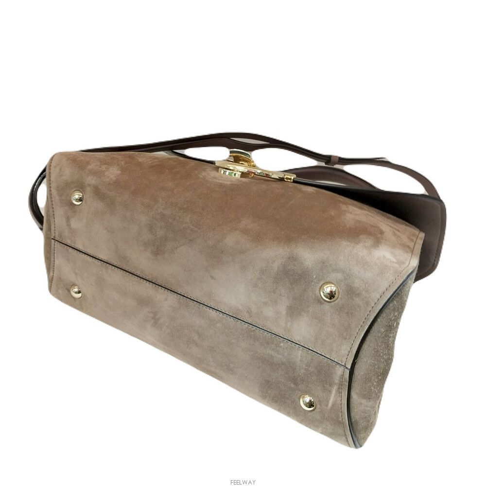 Salvatore Ferragamo Salvatore Ferragamo Gancini Top Handle Margo Tote Bag Should Size ONE SIZE - 4 Thumbnail