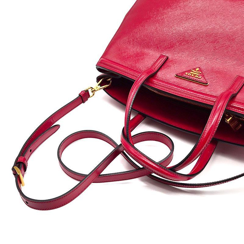 Prada Saffiano Vernice Tote and Shoulder Bag Size ONE SIZE - 5 Thumbnail