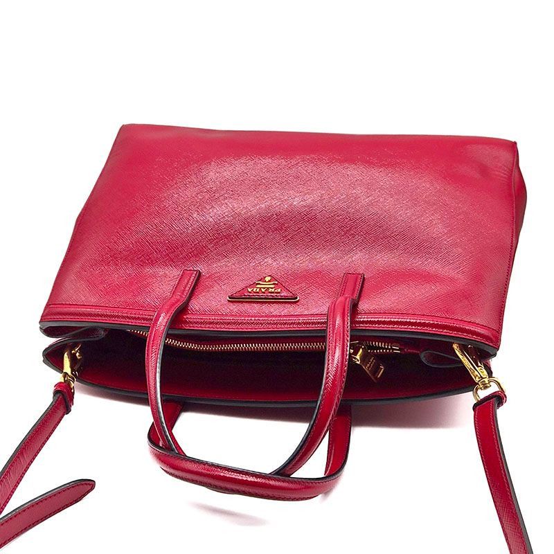 Prada Saffiano Vernice Tote and Shoulder Bag Size ONE SIZE - 6 Thumbnail
