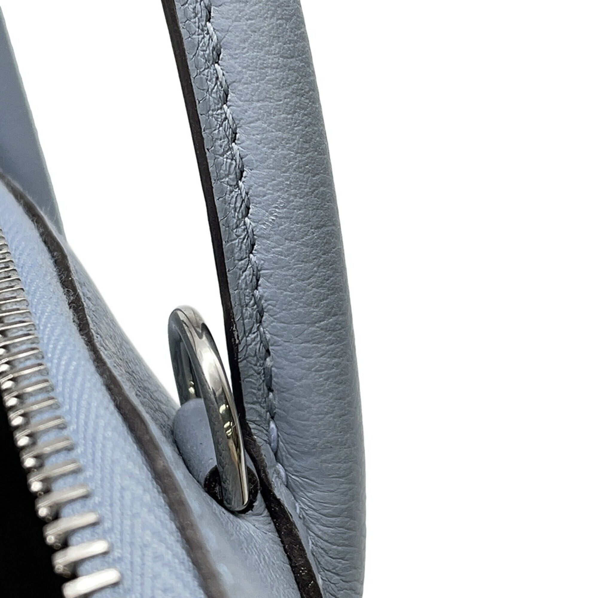 Hermes Hermes Bolide 1923 25 Verso Bleu Lin Glacier Evercolor U stamp 2-way shoulder bag handbag HERMES Size ONE SIZE - 11 Thumbnail