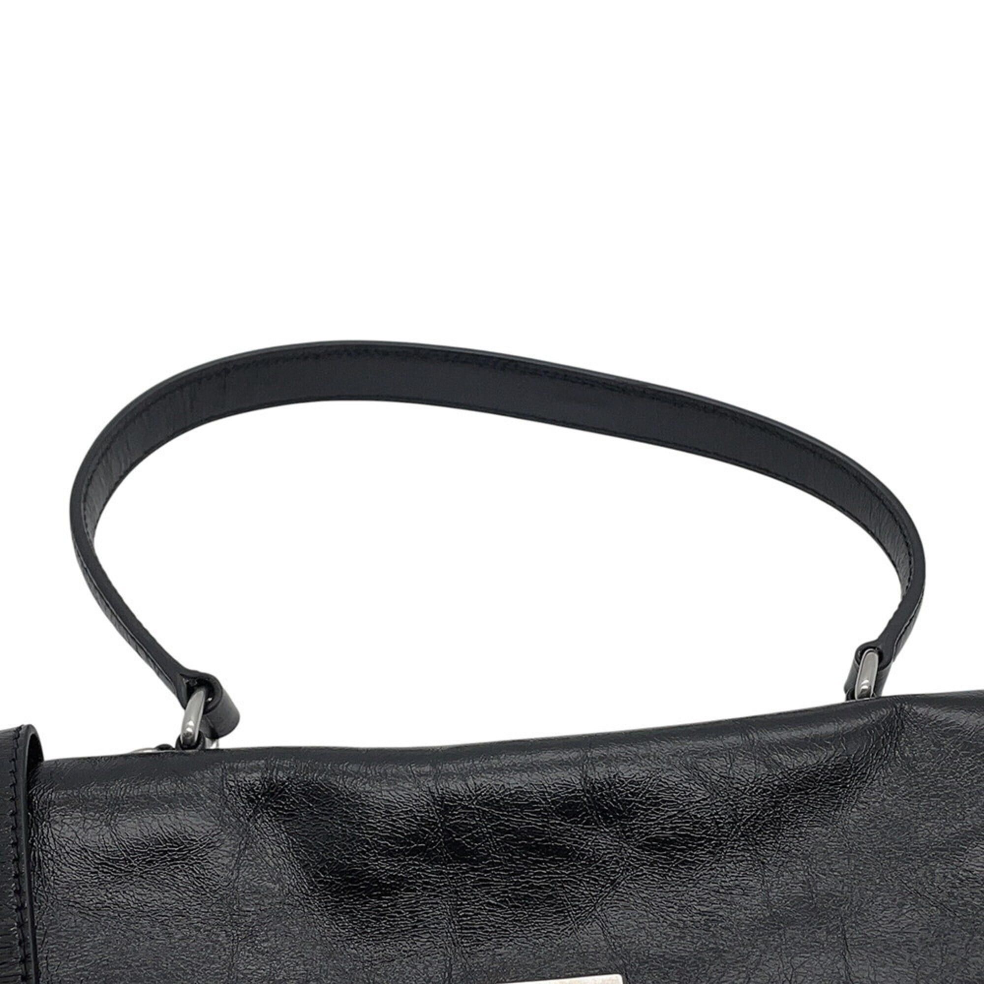 Prada Prada handbag, leather, 1BN026, PRADA 2-way shoulder bag, black, Size ONE SIZE - 10 Thumbnail