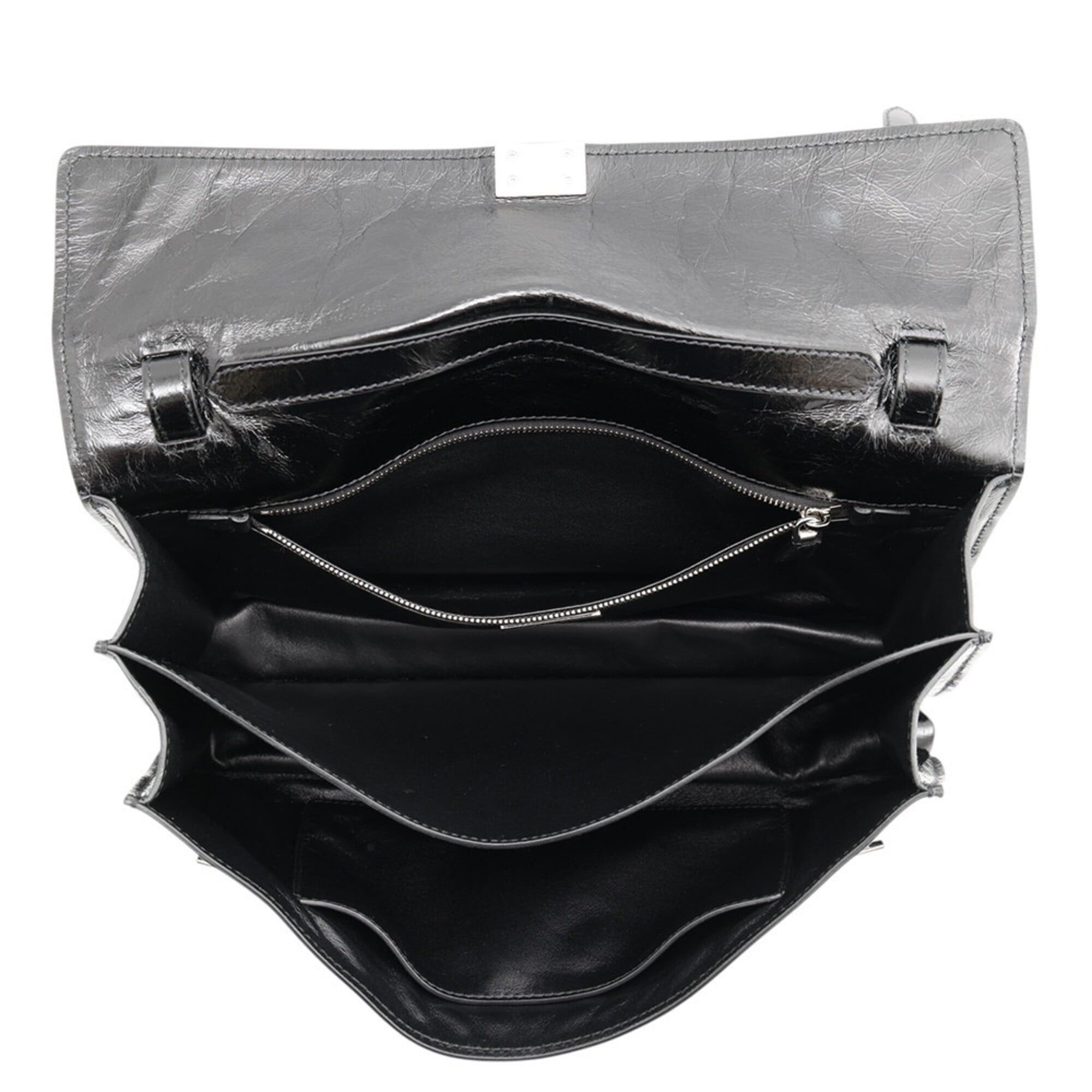 Prada Prada handbag, leather, 1BN026, PRADA 2-way shoulder bag, black, Size ONE SIZE - 6 Thumbnail