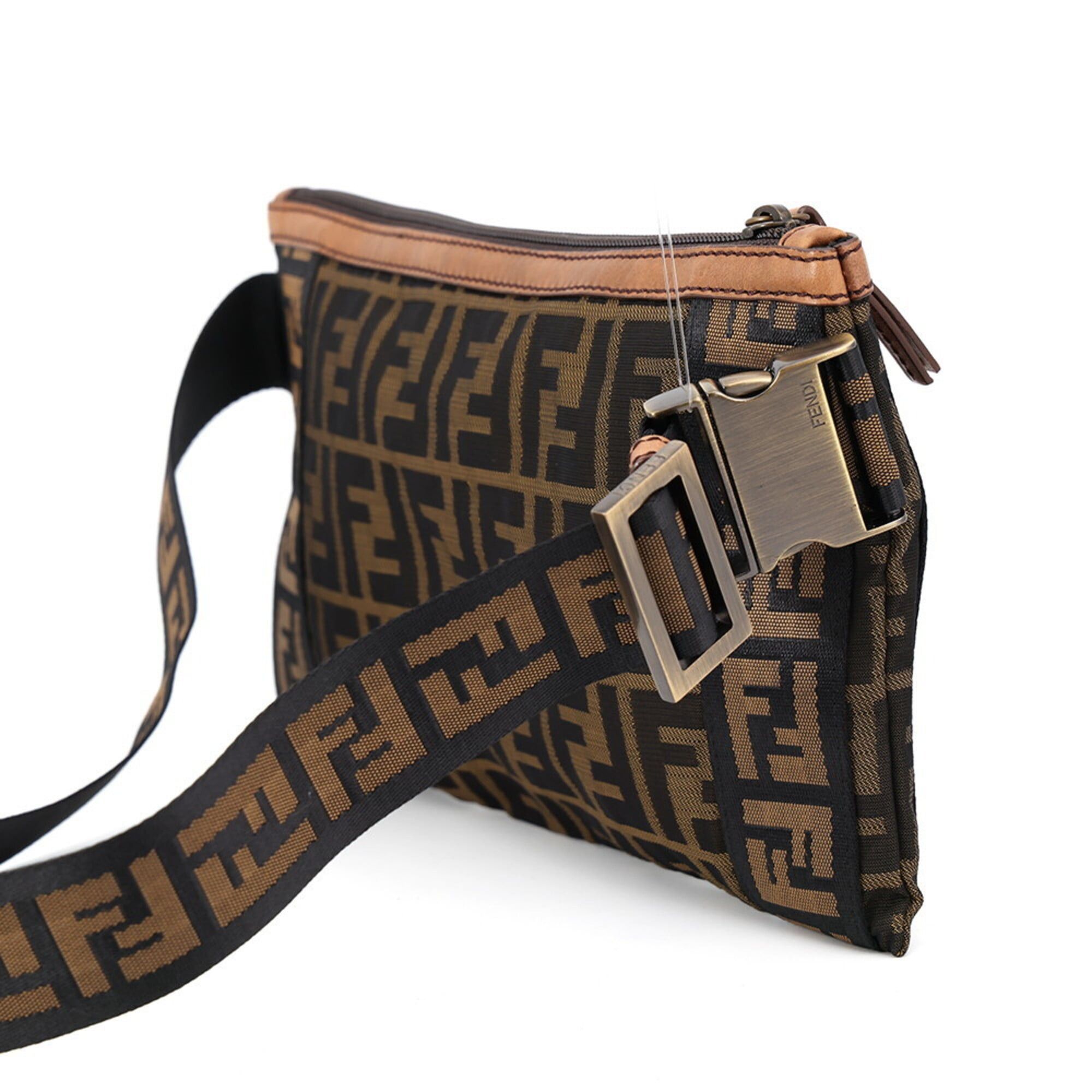 Fendi Fendi Body Bag, Zucca Pattern, Canvas, 7VA187, FENDI Handbag, Size ONE SIZE - 3 Thumbnail
