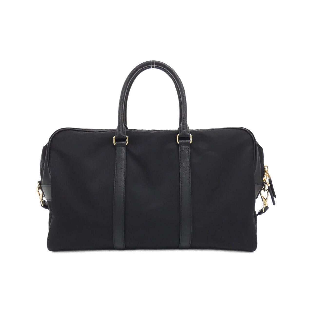 Prada Prada Prada Tessuto Saffiano Boston Bag Textile Travel Bag DUTY FREE for USA Size ONE SIZE - 2 Thumbnail