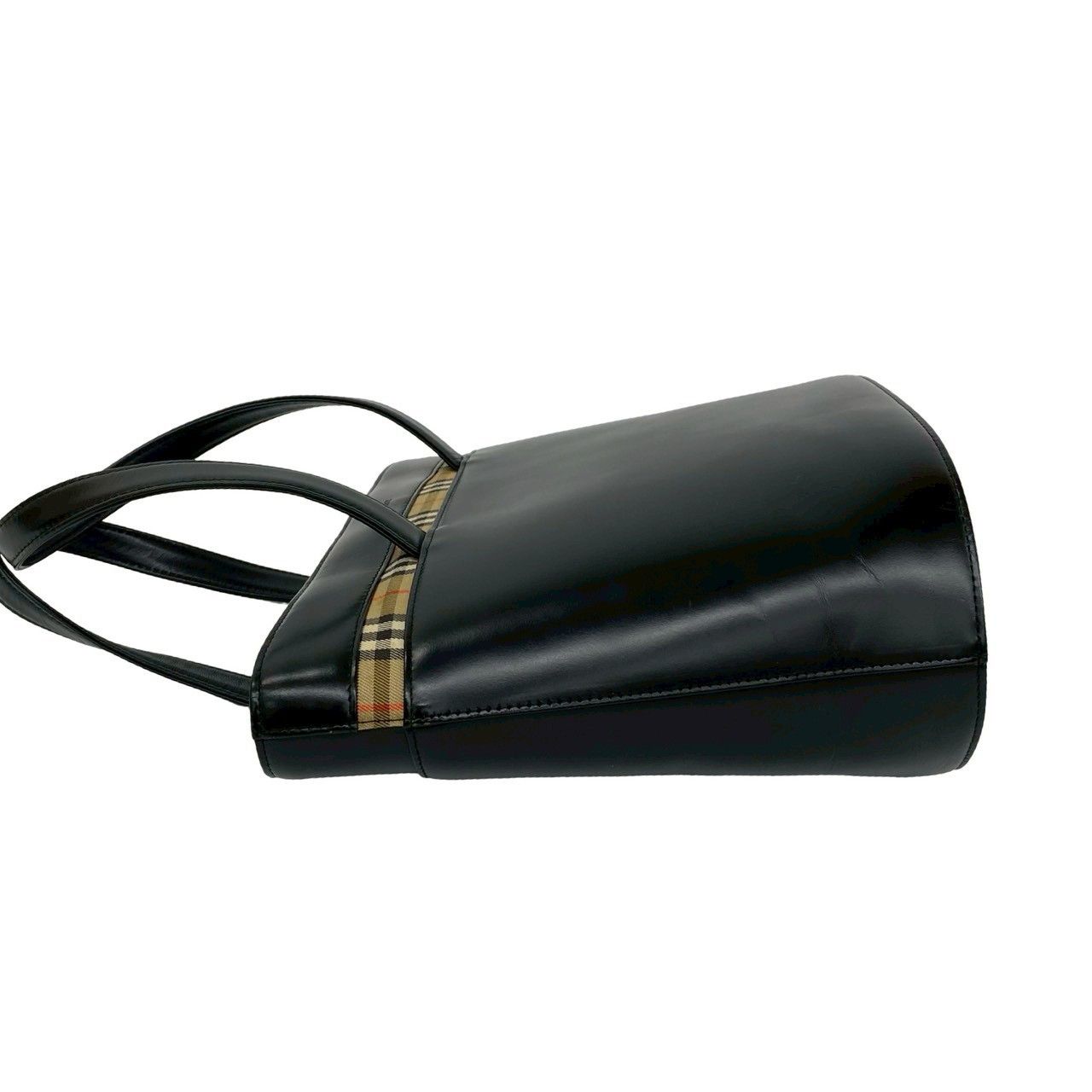 Burberry Burberry Burberry Calf Leather Tote Bag Leather Tote Bag DUTY FREE for USA Size ONE SIZE - 6 Thumbnail