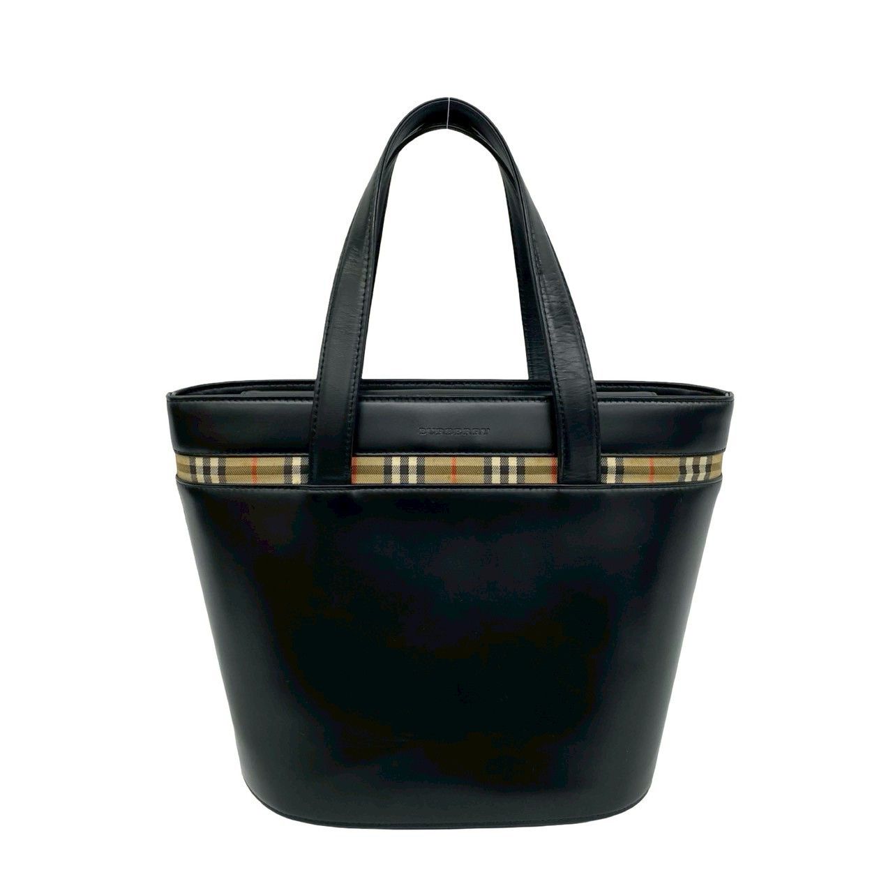 Burberry Burberry Burberry Calf Leather Tote Bag Leather Tote Bag DUTY FREE for USA Size ONE SIZE - 2 Thumbnail