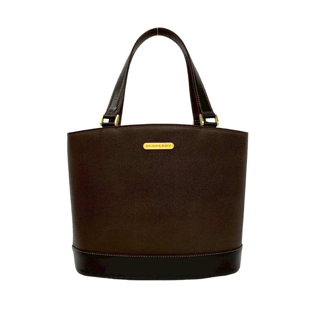 Burberry Burberry Burberry Leather Handbag Leather Tote Bag DUTY FREE for USA Size ONE SIZE - 2 Thumbnail