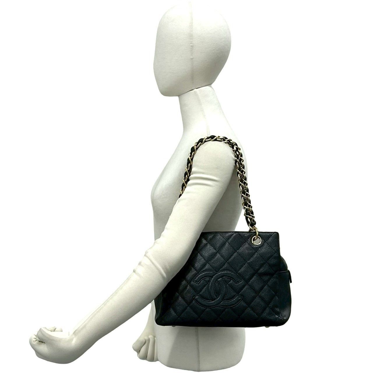 Chanel Chanel Chanel Matelasse Caviar Leather Shoulder Bag Leather Shoulder Bag DUTY FREE for USA Size ONE SIZE - 3 Thumbnail