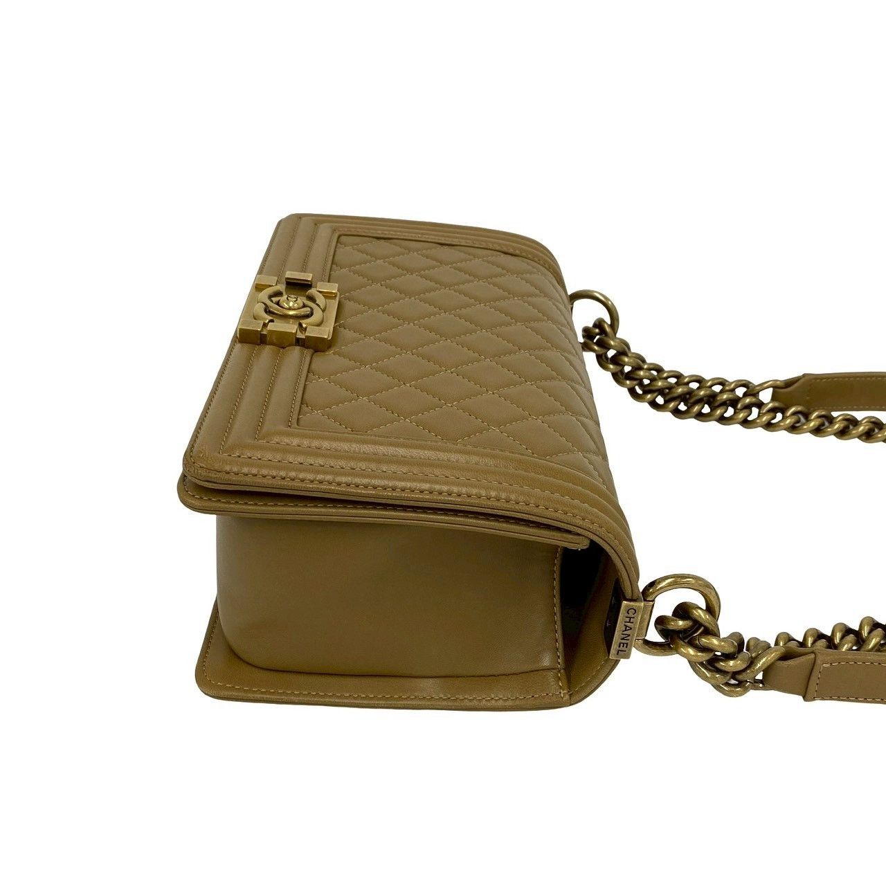 Chanel Chanel Chanel Boy Chanel Lambskin Shoulder Bag Leather Shoulder Bag DUTY FREE for USA Size ONE SIZE - 7 Thumbnail