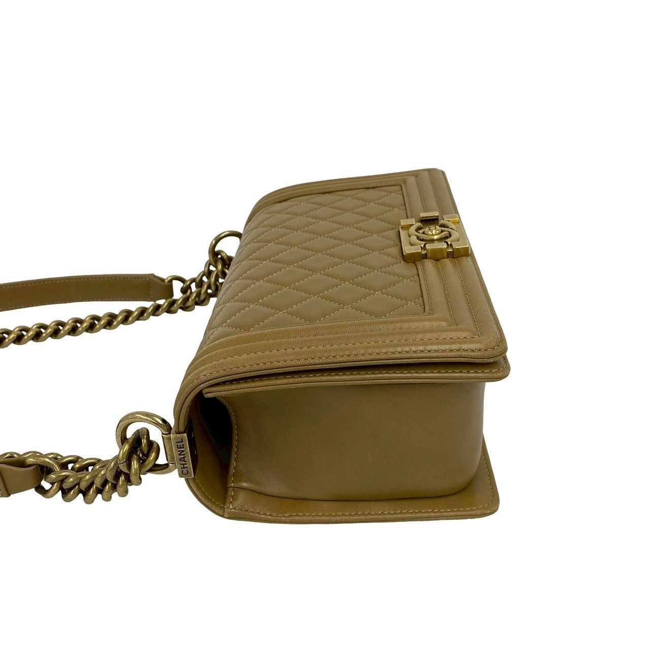 Chanel Chanel Chanel Boy Chanel Lambskin Shoulder Bag Leather Shoulder Bag DUTY FREE for USA Size ONE SIZE - 6 Thumbnail