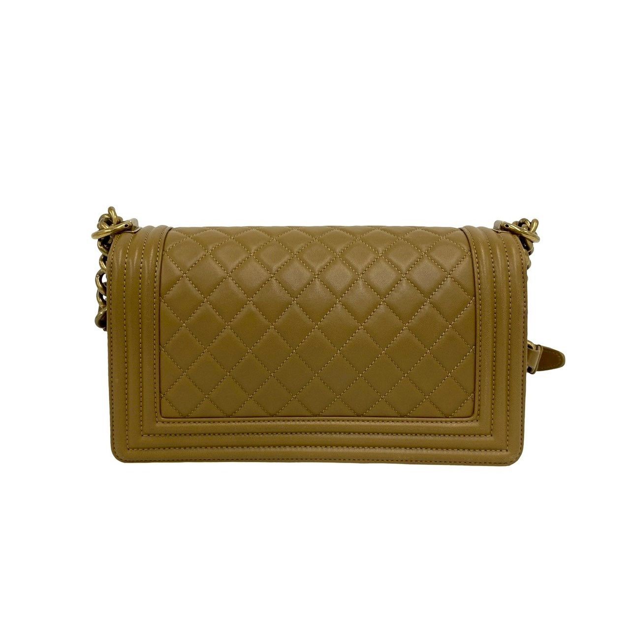 Chanel Chanel Chanel Boy Chanel Lambskin Shoulder Bag Leather Shoulder Bag DUTY FREE for USA Size ONE SIZE - 4 Thumbnail