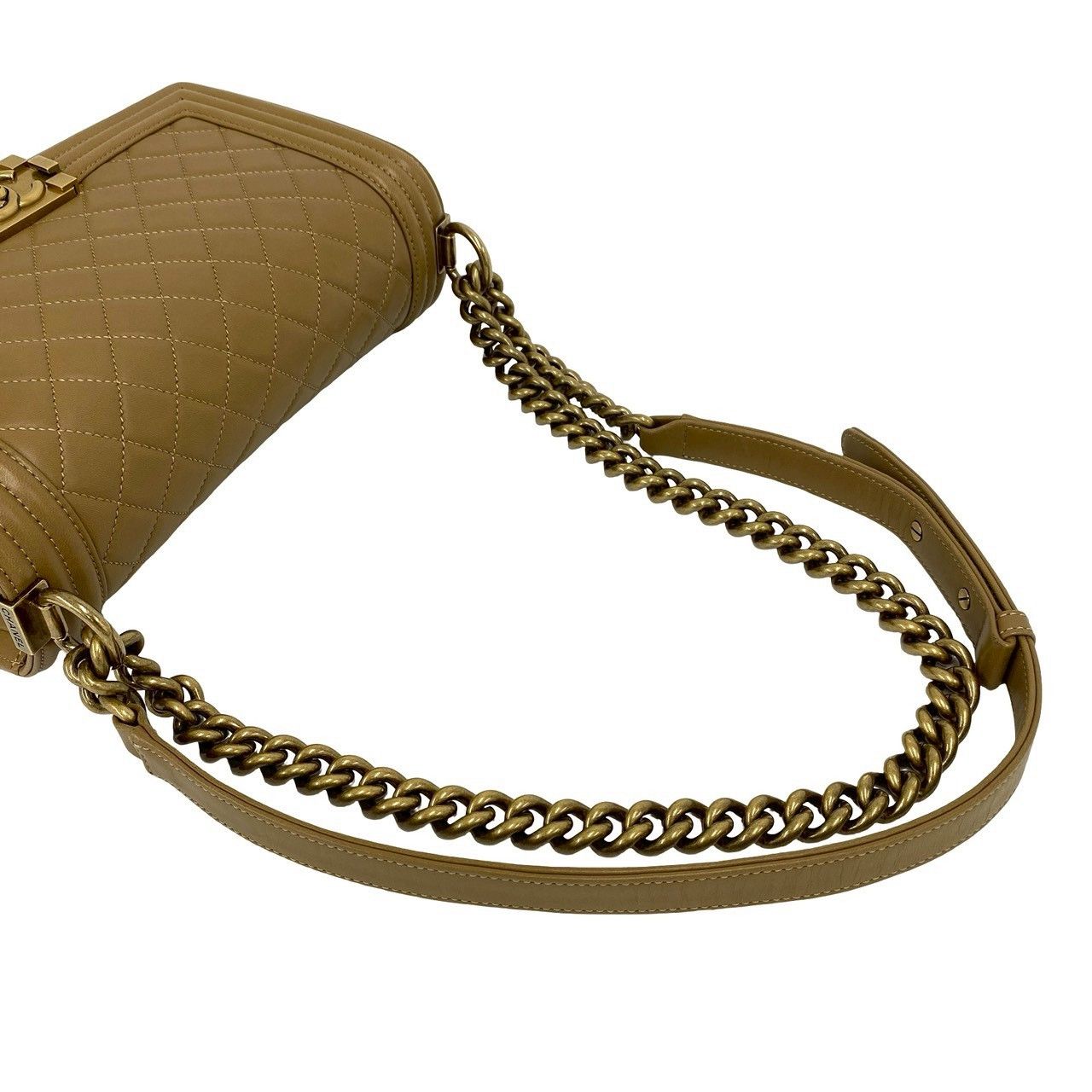 Chanel Chanel Chanel Boy Chanel Lambskin Shoulder Bag Leather Shoulder Bag DUTY FREE for USA Size ONE SIZE - 5 Thumbnail