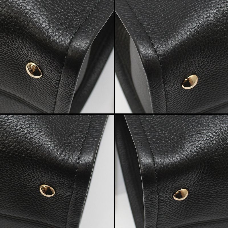Salvatore Ferragamo Black Gancini Meera Shoulder Bag Size ONE SIZE - 13 Thumbnail