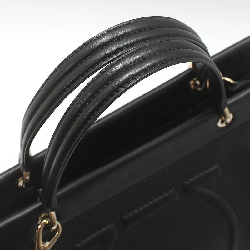 Salvatore Ferragamo Black Gancini Meera Shoulder Bag Size ONE SIZE - 8 Thumbnail