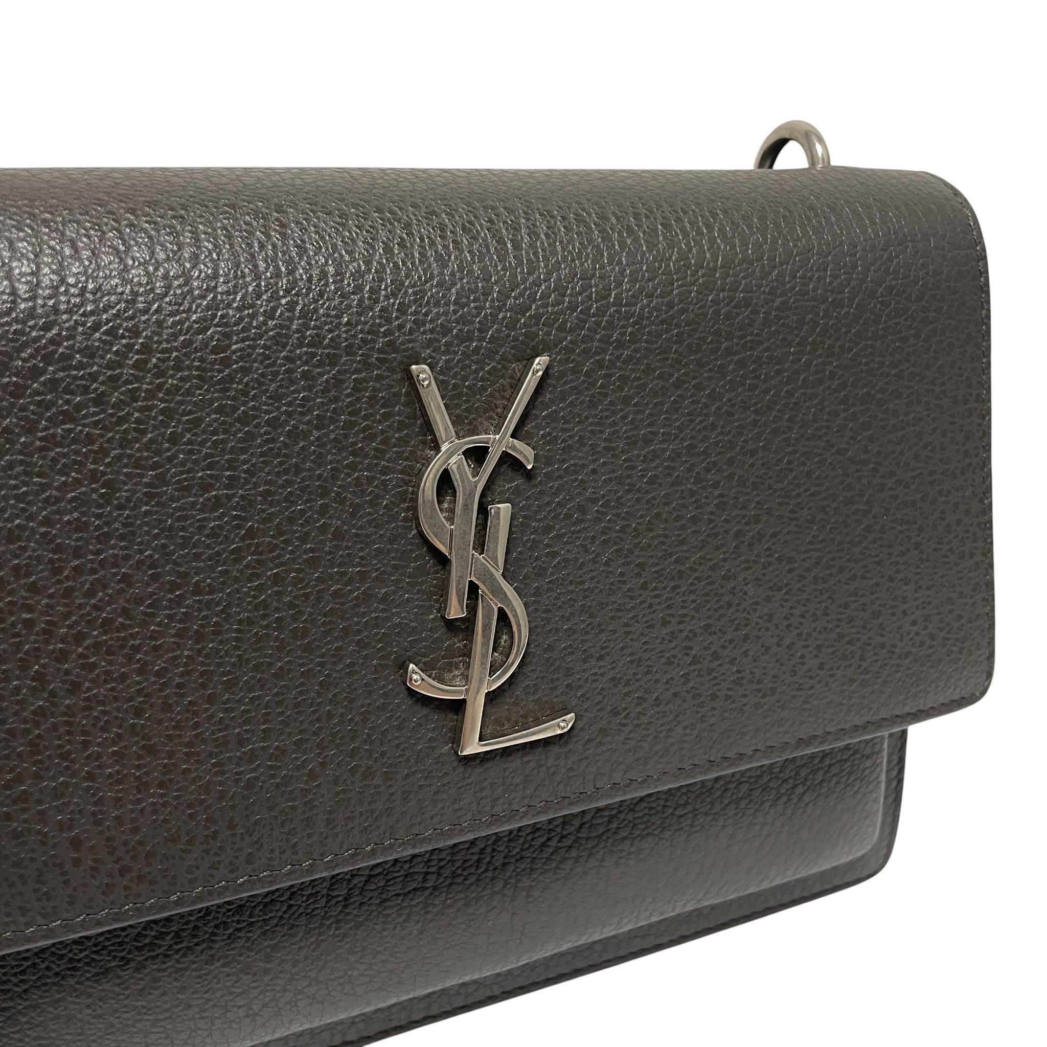 Yves Saint Laurent Medium Sunset Satchel Shoulder Bag and Crossbody Bag Size ONE SIZE - 4 Thumbnail
