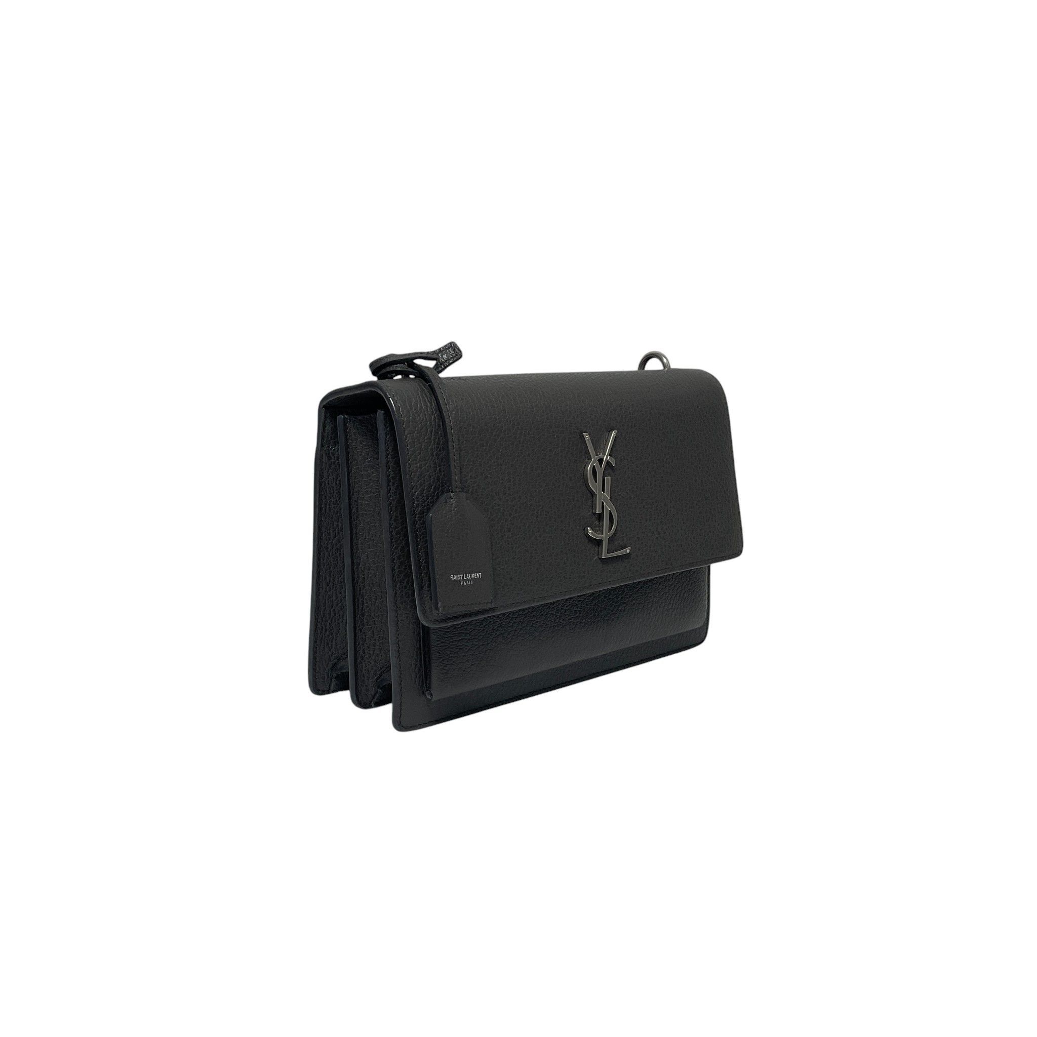 Yves Saint Laurent Medium Sunset Satchel Shoulder Bag and Crossbody Bag Size ONE SIZE - 2 Thumbnail