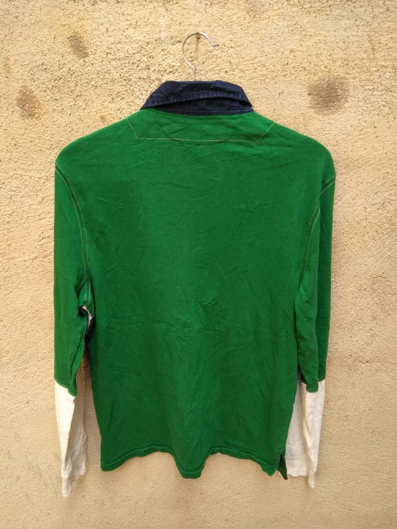 Rugby Ralph Lauren POLO RALPH LAUREN BIG LOGO STRIPED RUGBY SHIRTS Size US M / EU 48-50 / 2 - 2 Thumbnail