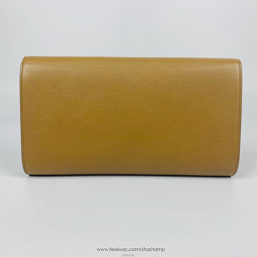 Yves Saint Laurent Brown Clutch Bag Size ONE SIZE - 2 Thumbnail