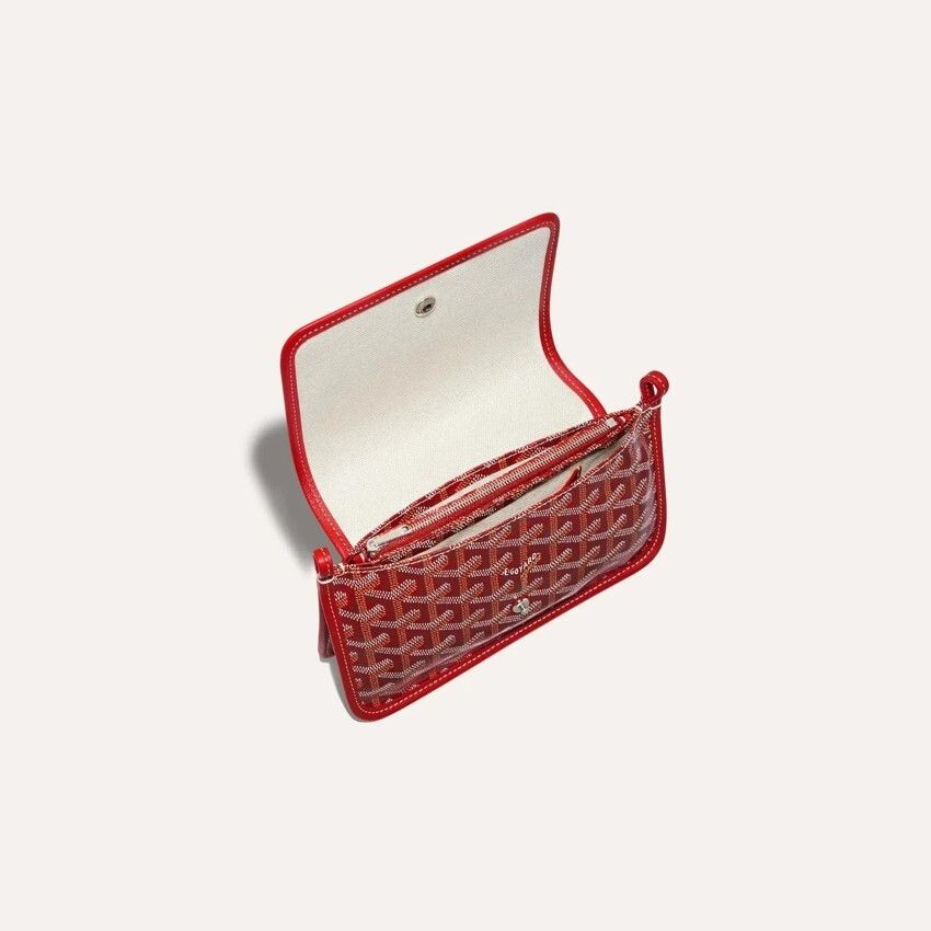 Goyard Plumet Clutch White Size ONE SIZE - 6 Thumbnail