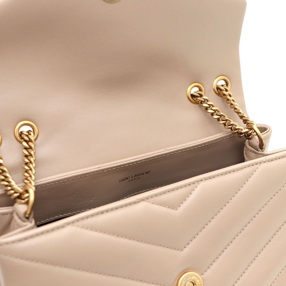 Yves Saint Laurent Monogram Envelope Satchel Lulu Chain Shoulder Bag and Crossb Size ONE SIZE - 6 Thumbnail