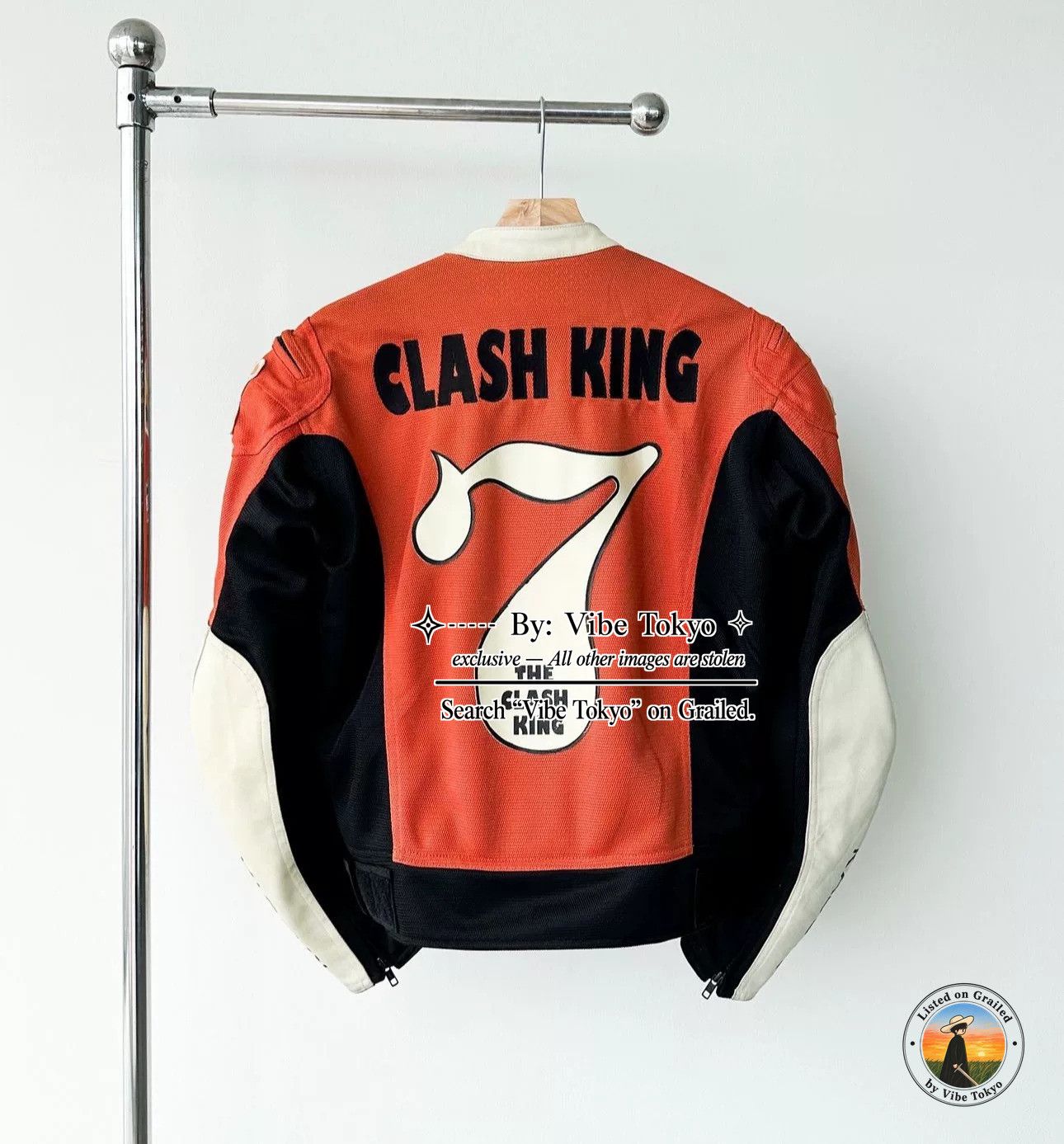 Kadoya Kadoya K's Leather Clash King Mesh Jacket Size M | Grailed