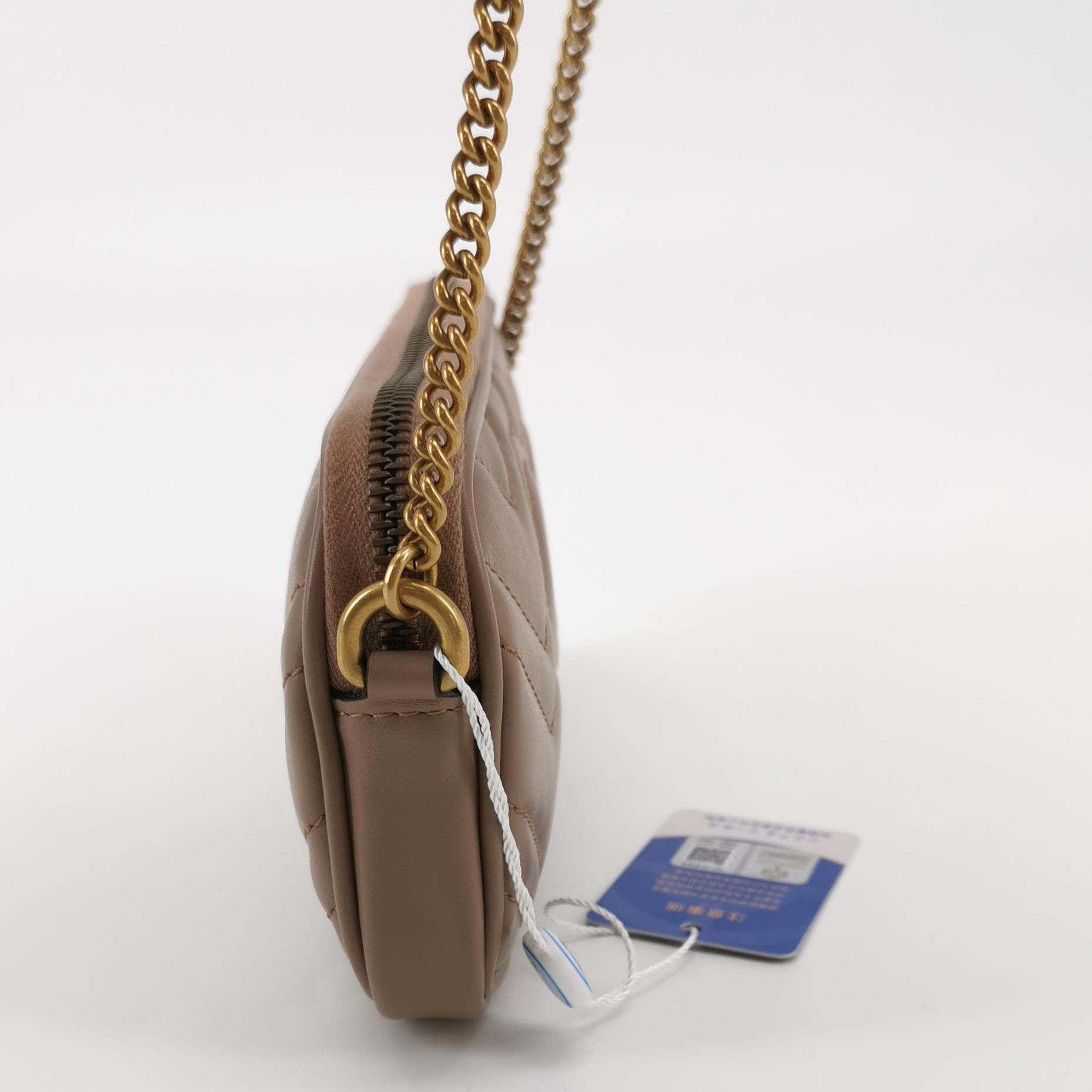 Gucci Gucci GG Marmont Matelasse Leather Mini Bag Size ONE SIZE - 3 Thumbnail