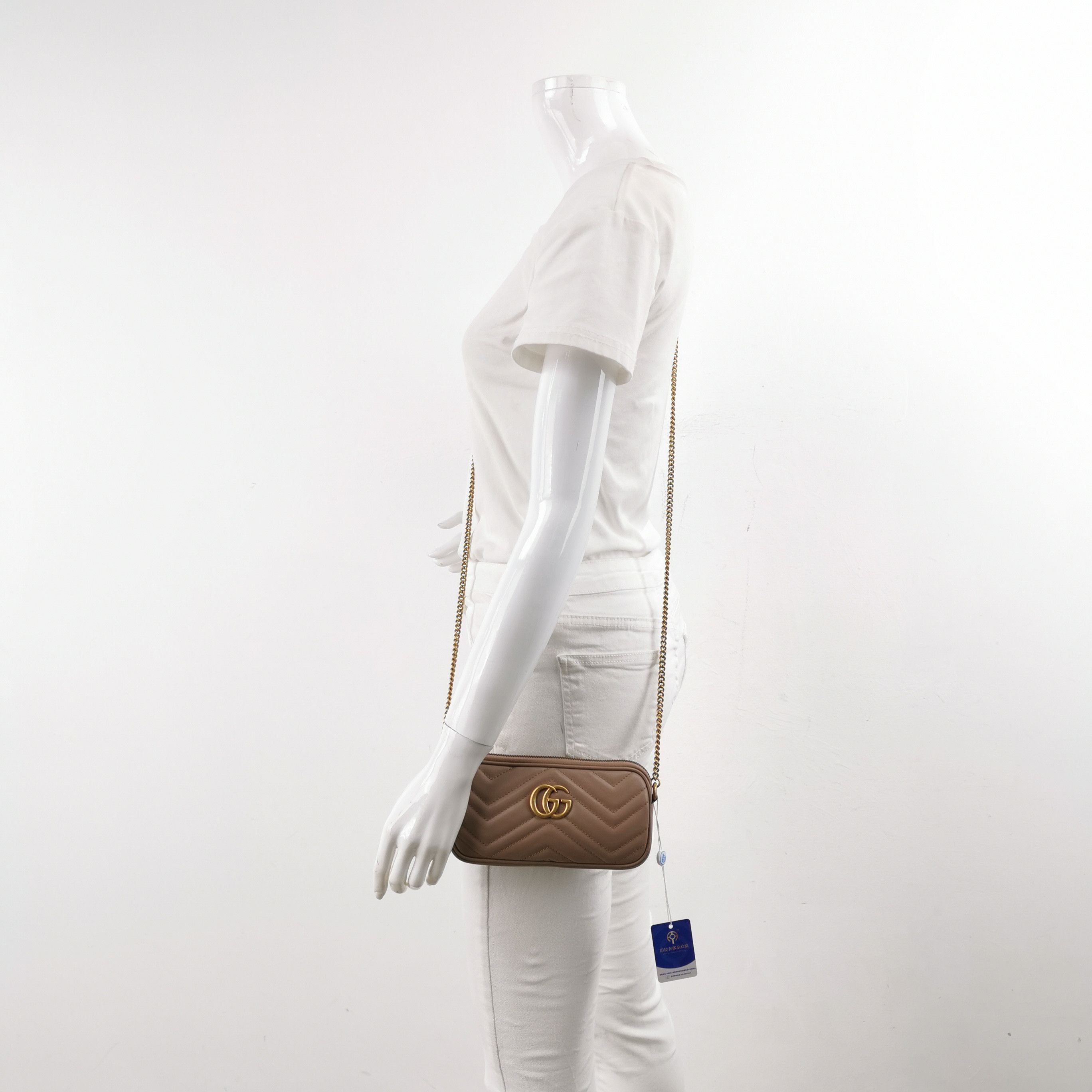 Gucci Gucci GG Marmont Matelasse Leather Mini Bag Size ONE SIZE - 2 Thumbnail