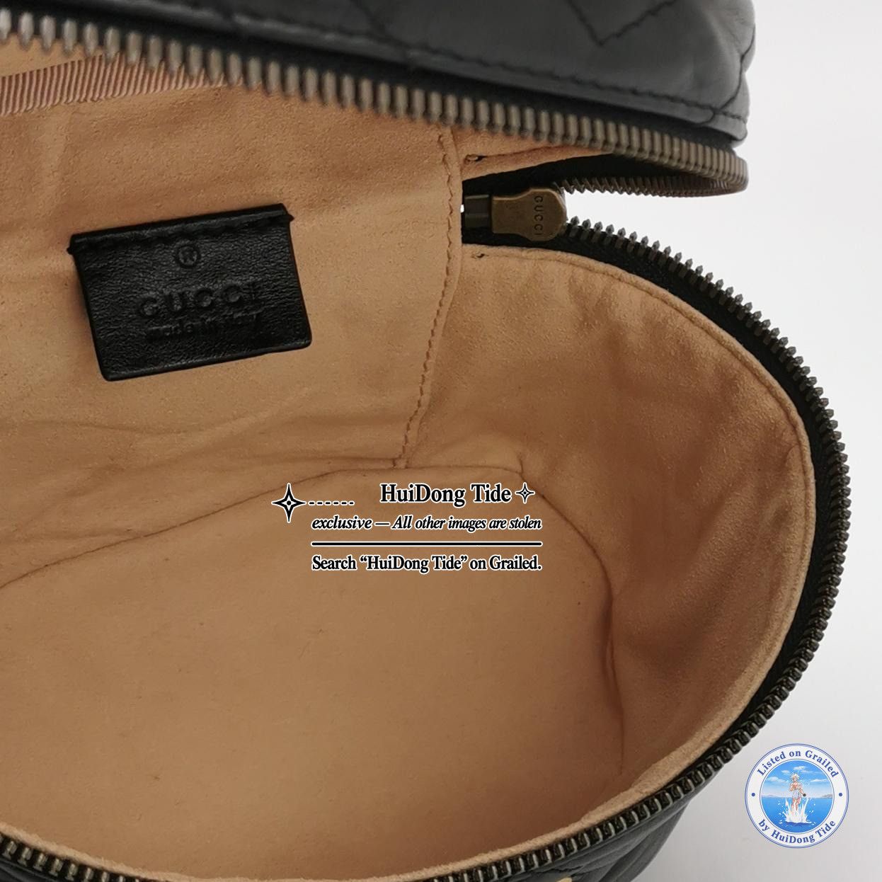 Gucci Gucci GG Marmont Matelasse Leather Mini Backpack One Size Size ONE SIZE - 7 Thumbnail