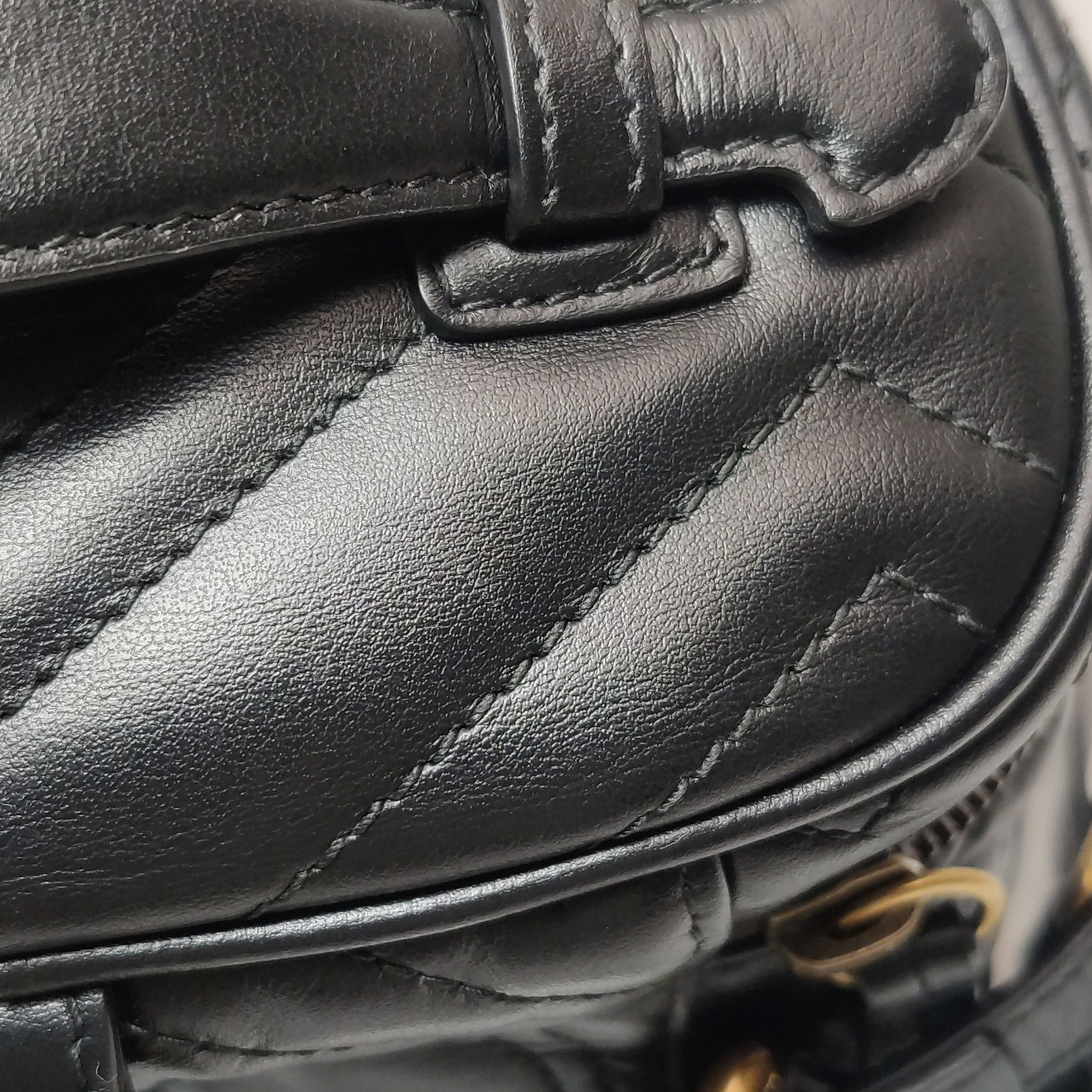 Gucci Gucci GG Marmont Matelasse Leather Mini Backpack One Size Size ONE SIZE - 20 Thumbnail