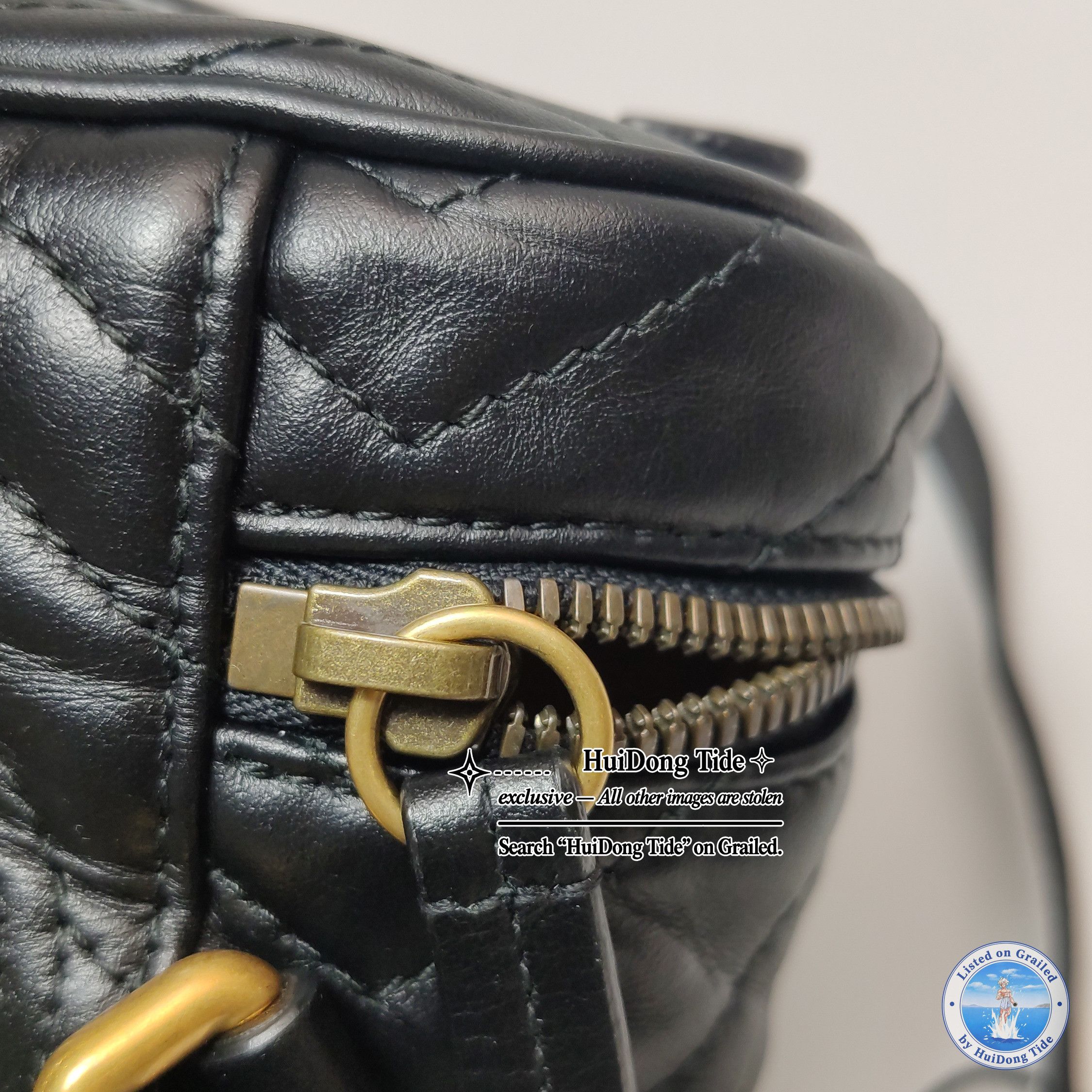 Gucci Gucci GG Marmont Matelasse Leather Mini Backpack One Size Size ONE SIZE - 12 Thumbnail