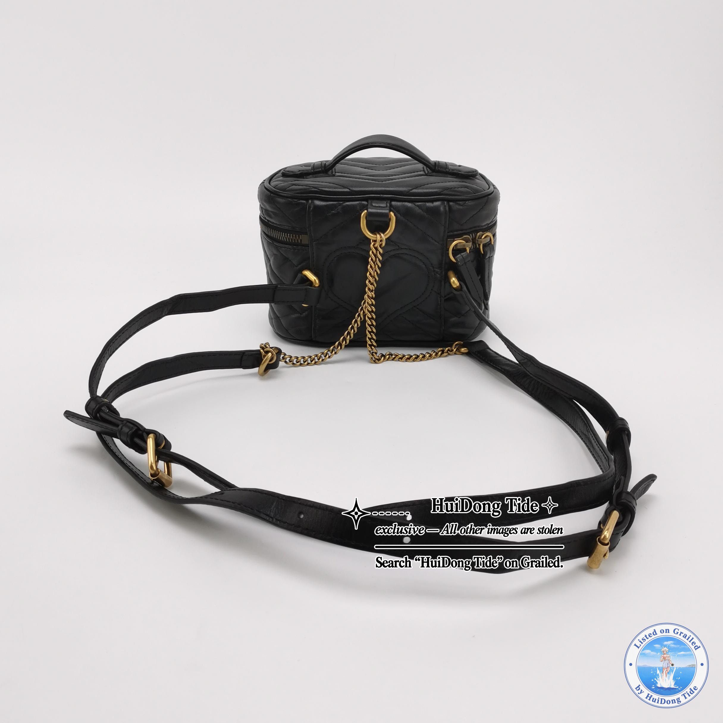 Gucci Gucci GG Marmont Matelasse Leather Mini Backpack One Size Size ONE SIZE - 5 Thumbnail