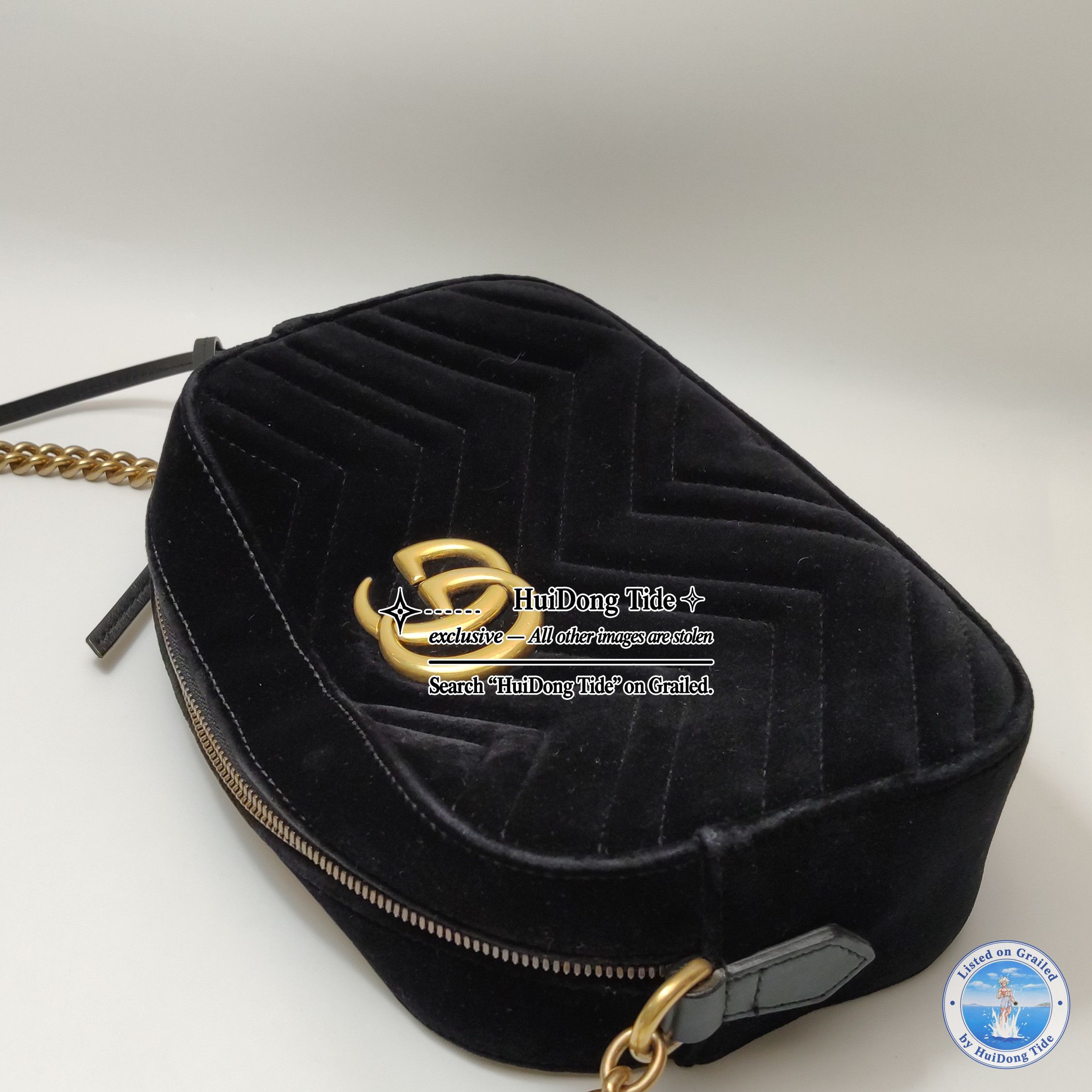 Gucci Gucci GG Marmont Velvet Camera Bag Size OS Size ONE SIZE - 17 Thumbnail