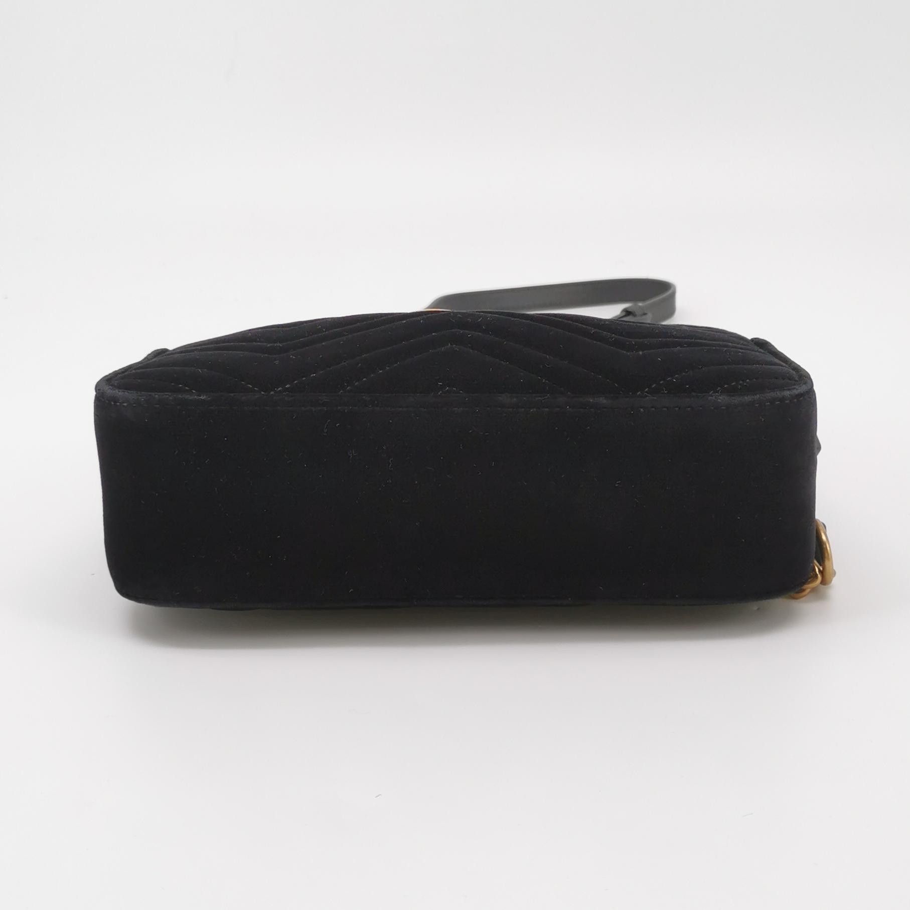 Gucci Gucci GG Marmont Velvet Camera Bag Size OS Size ONE SIZE - 6 Thumbnail