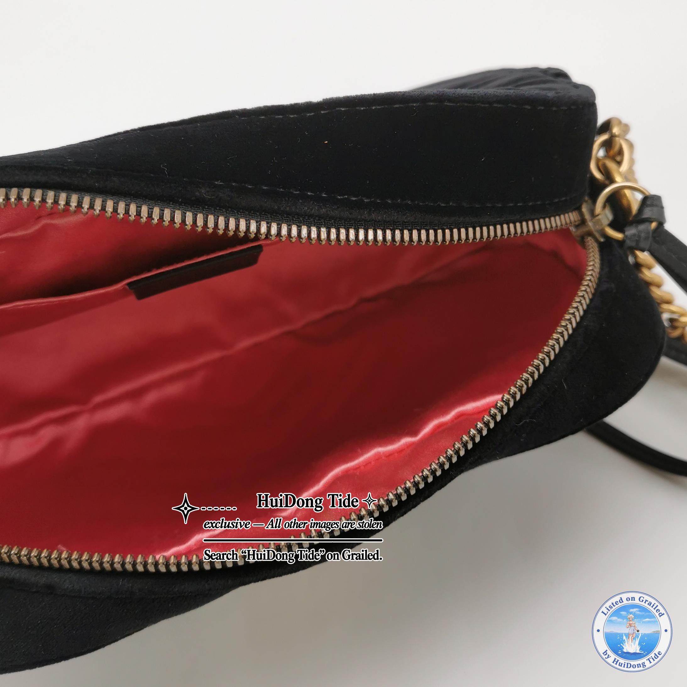 Gucci Gucci GG Marmont Velvet Camera Bag Size OS Size ONE SIZE - 7 Thumbnail