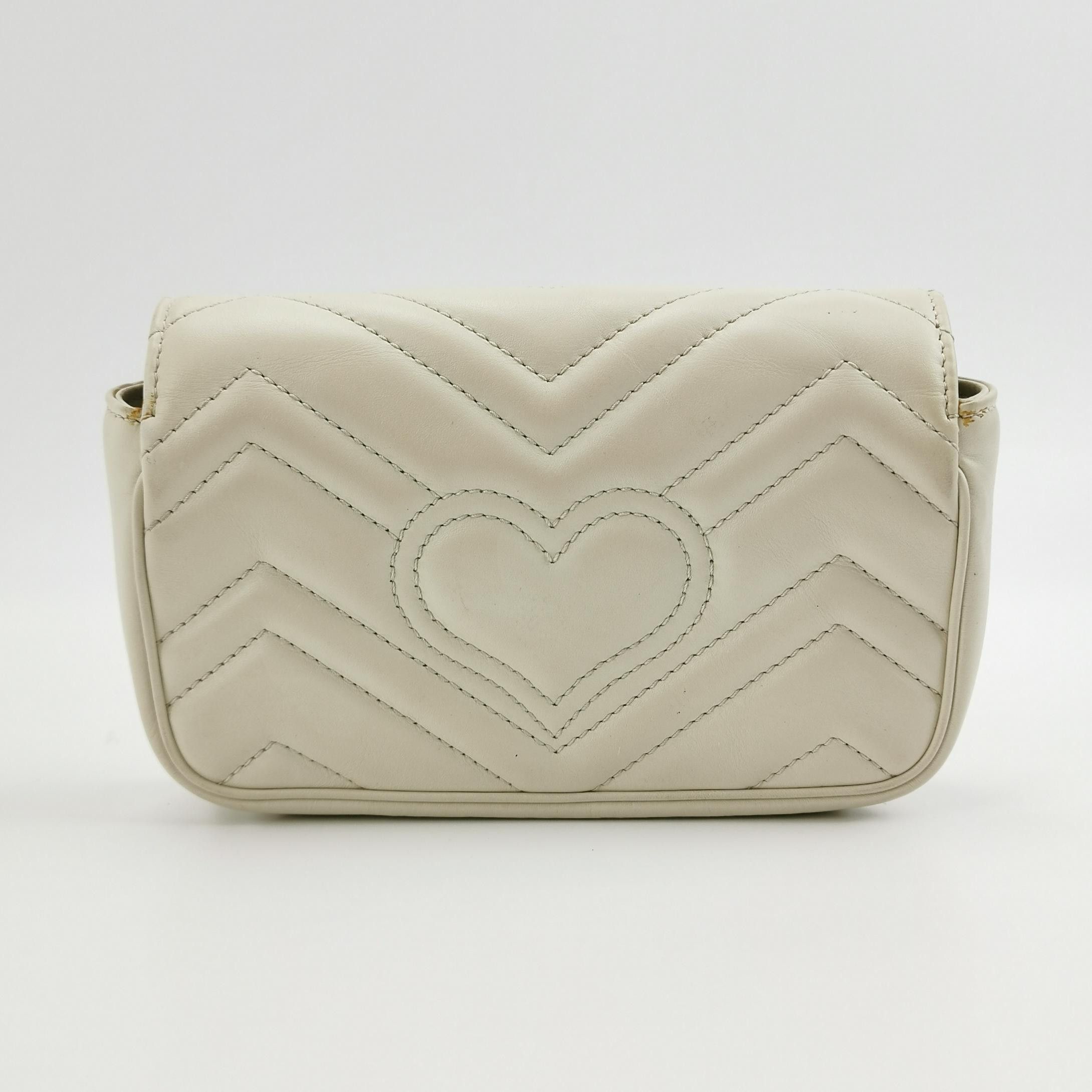Gucci Gucci GG Marmont Mini Leather Shoulder Bag Size OS Size ONE SIZE - 5 Thumbnail