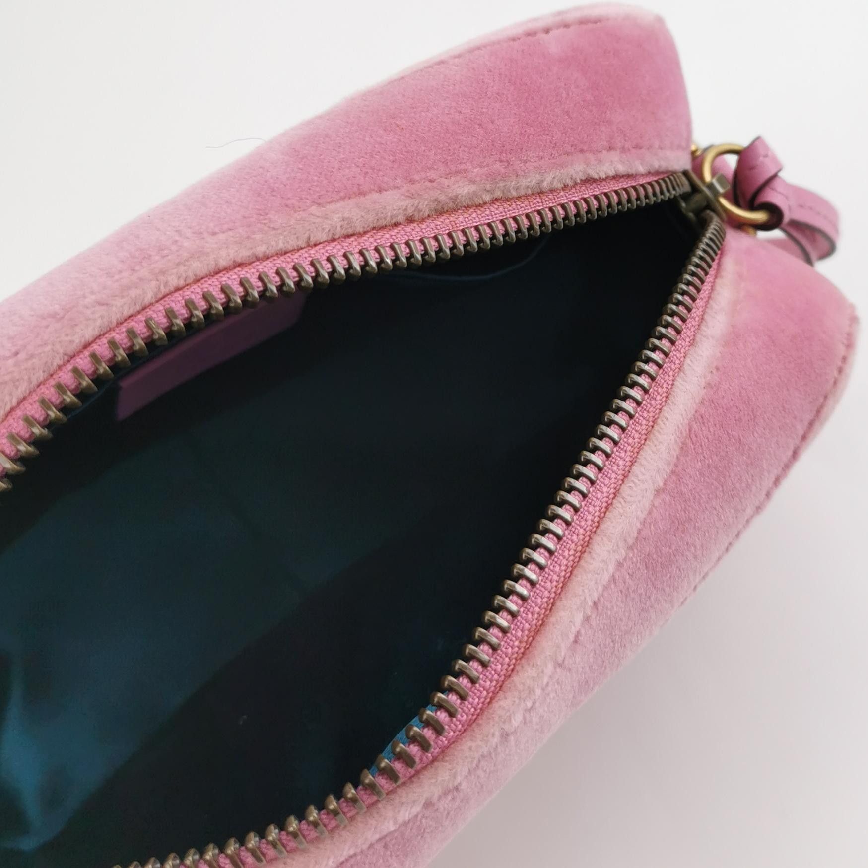 Gucci Gucci GG Marmont Velvet Crystal Shoulder Bag Size OS Size ONE SIZE - 7 Thumbnail