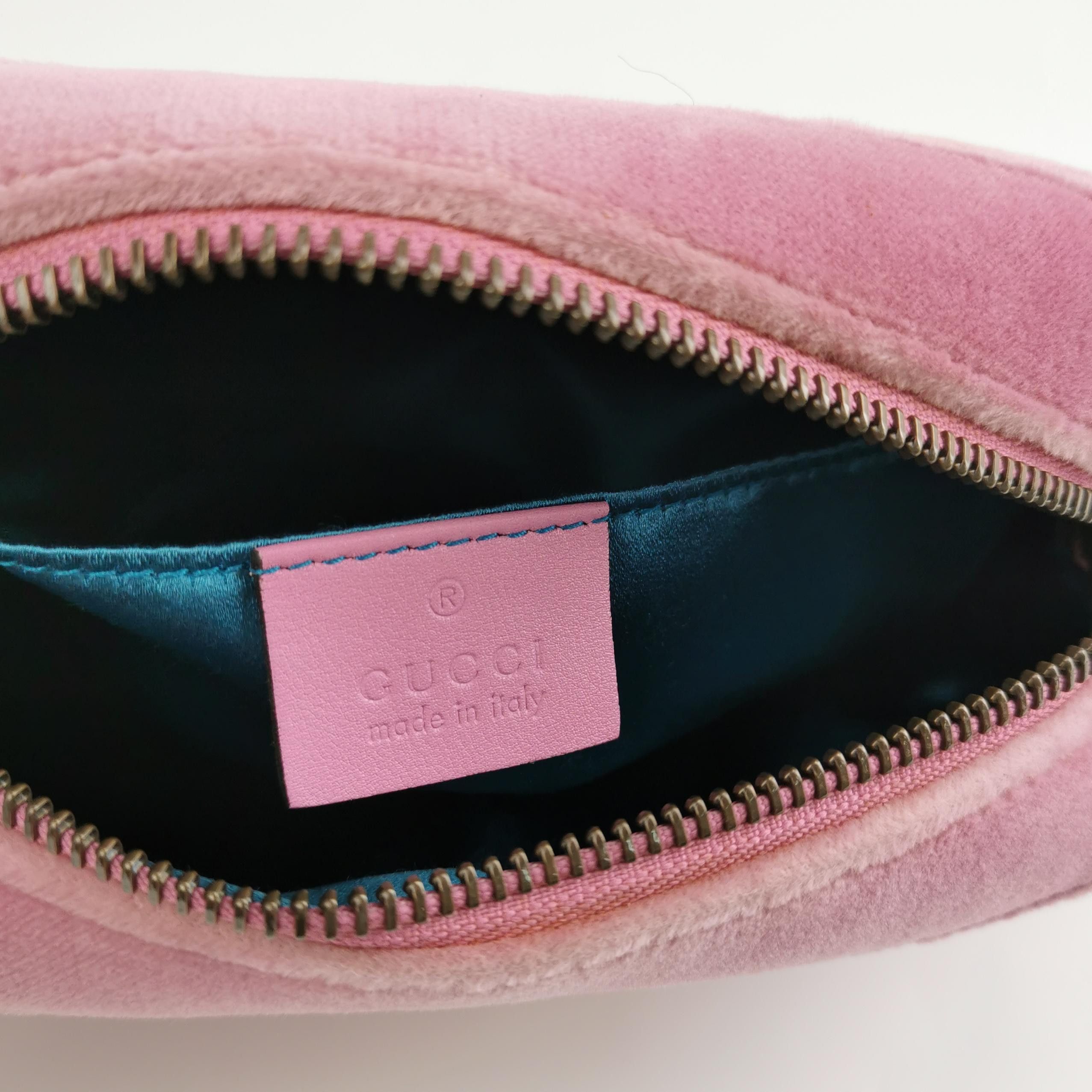 Gucci Gucci GG Marmont Velvet Crystal Shoulder Bag Size OS Size ONE SIZE - 8 Thumbnail