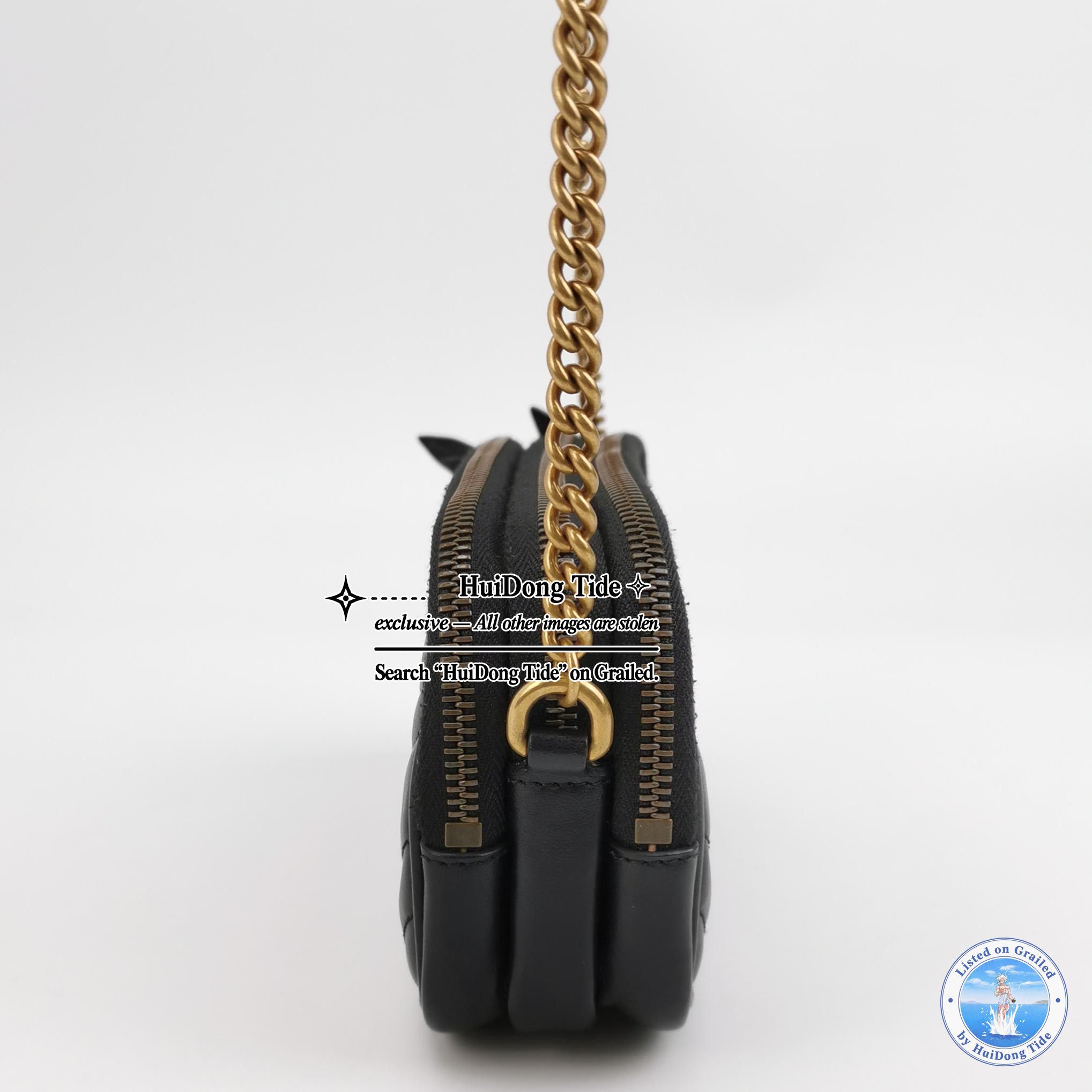 Gucci Gucci GG Marmont Matelassé Leather Chain Bag ONE SIZE Size ONE SIZE - 3 Thumbnail