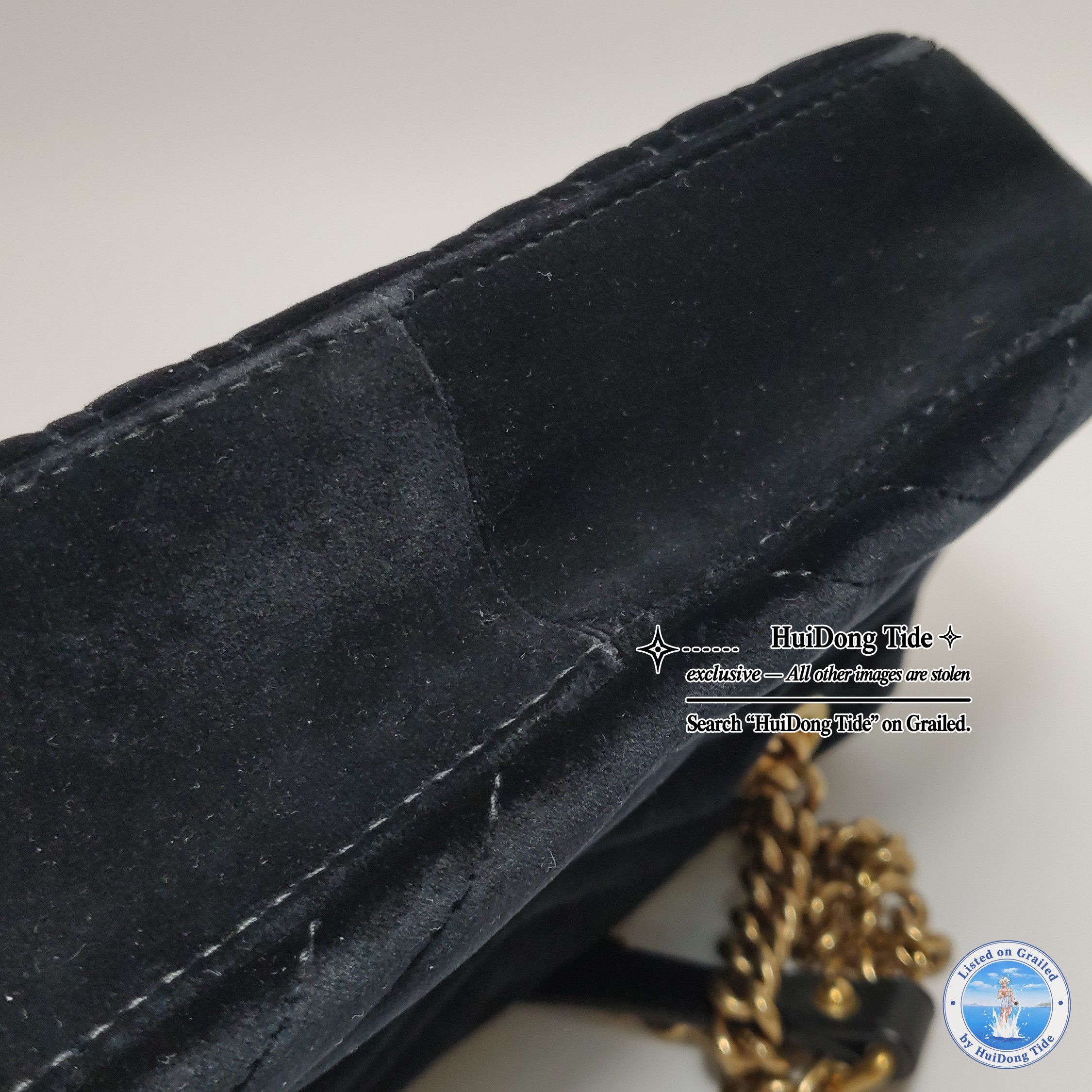 Gucci Gucci GG Marmont Velvet Shoulder Bag Size ONE SIZE - 18 Thumbnail