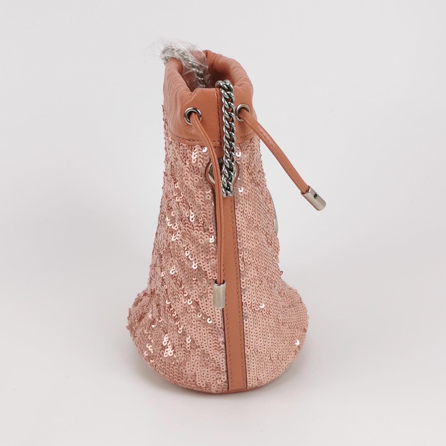 Gucci Gucci GG Marmont Sequin Bucket Bag Size ONE SIZE Size ONE SIZE - 4 Thumbnail