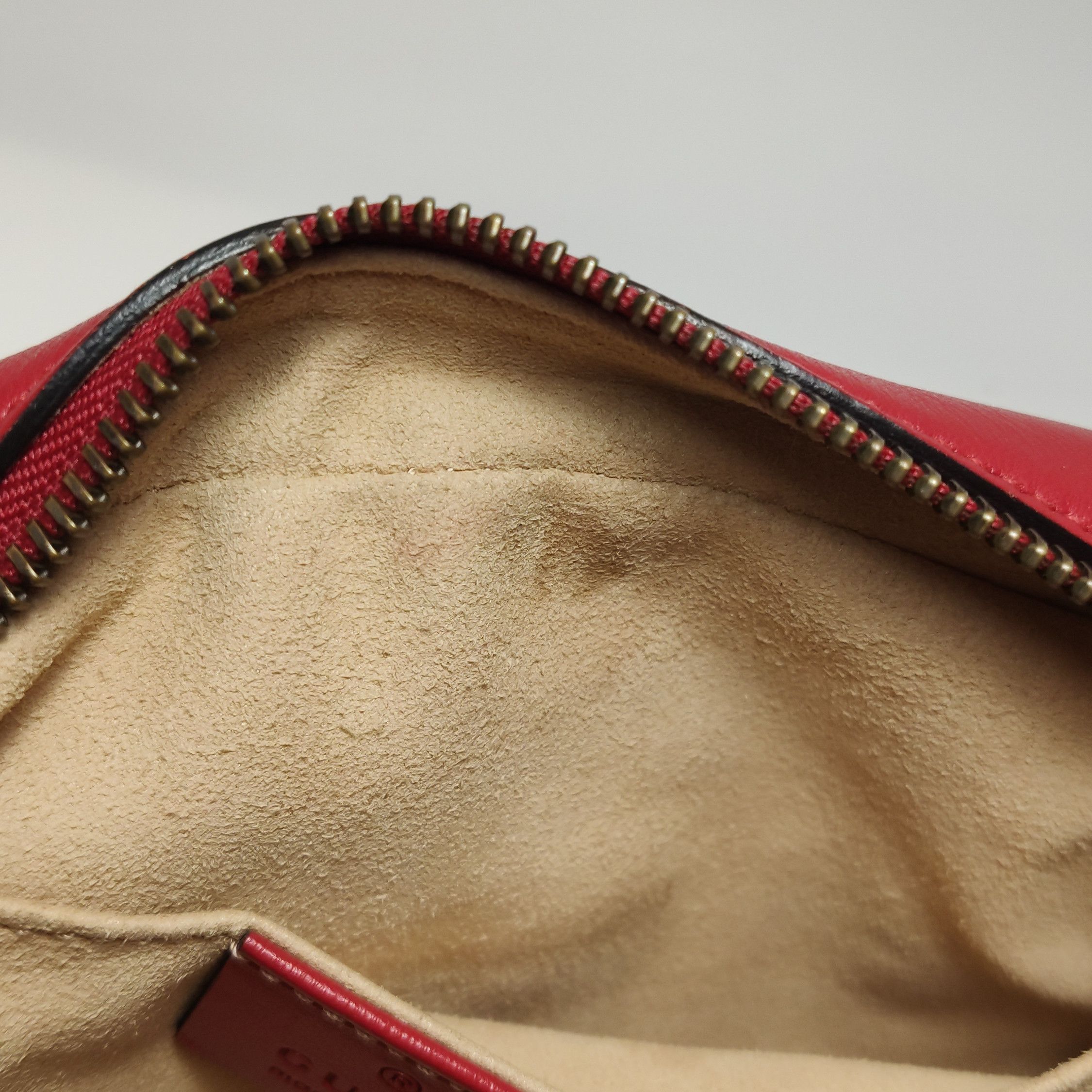 Gucci Gucci GG Marmont Red Leather Camera Bag ONE SIZE Size ONE SIZE - 9 Thumbnail
