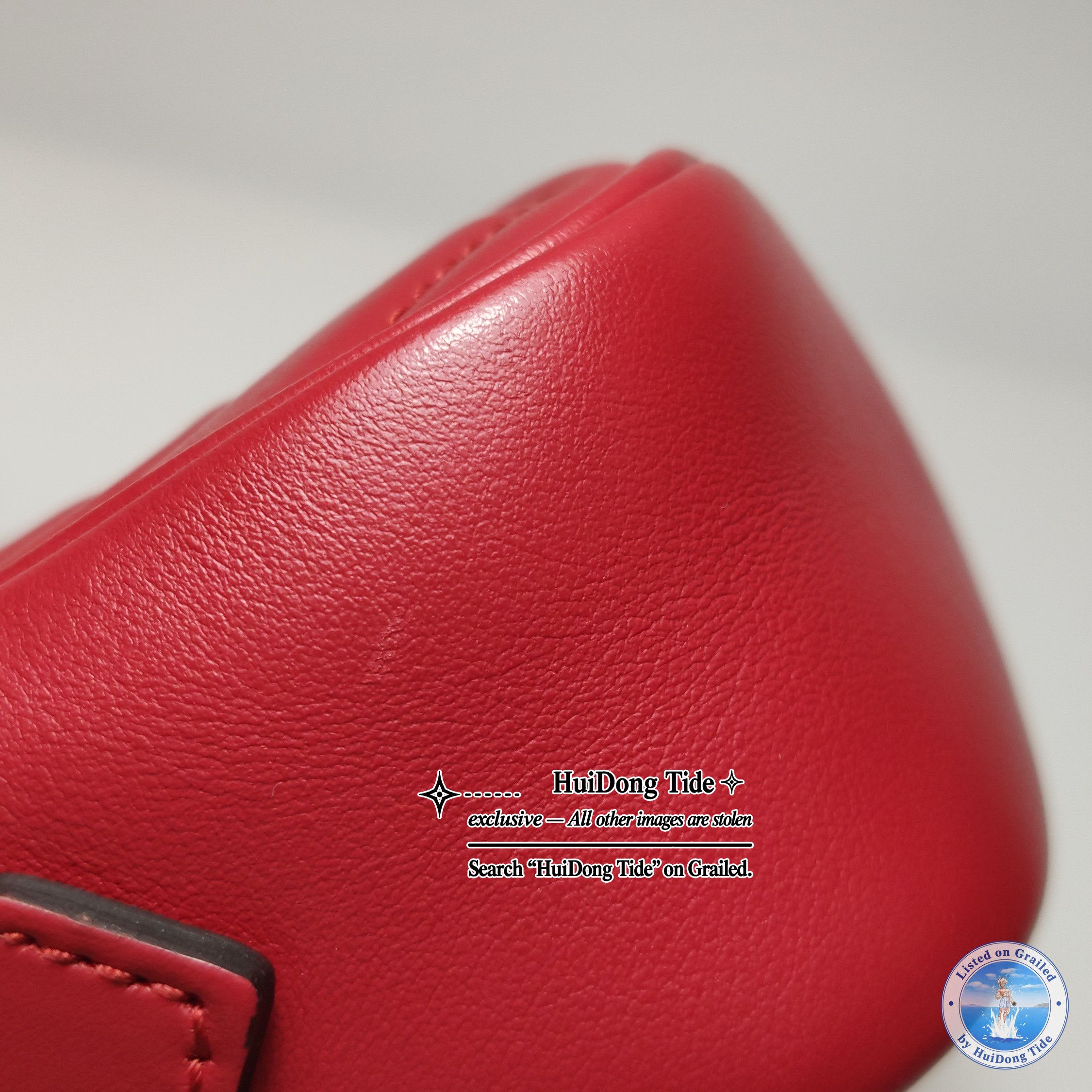 Gucci Gucci GG Marmont Red Leather Camera Bag ONE SIZE Size ONE SIZE - 14 Thumbnail