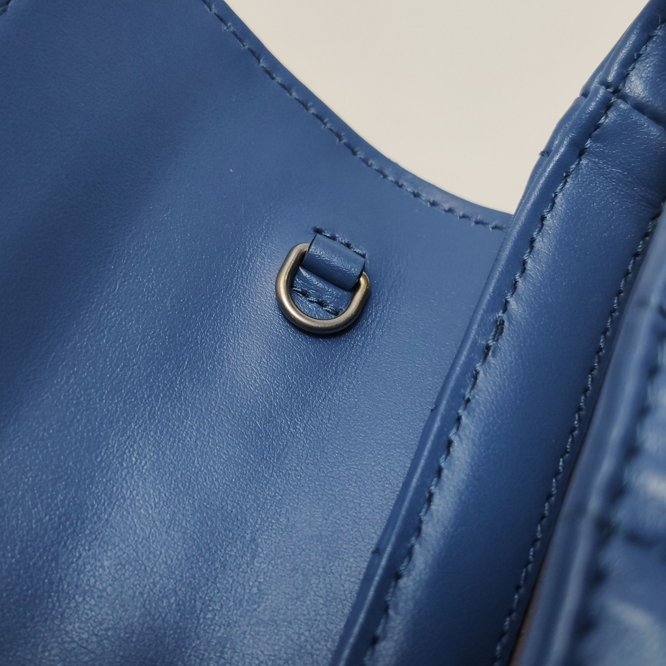 Gucci Gucci GG Marmont Leather Shoulder Bag Blue Size ONE SIZE - 14 Thumbnail