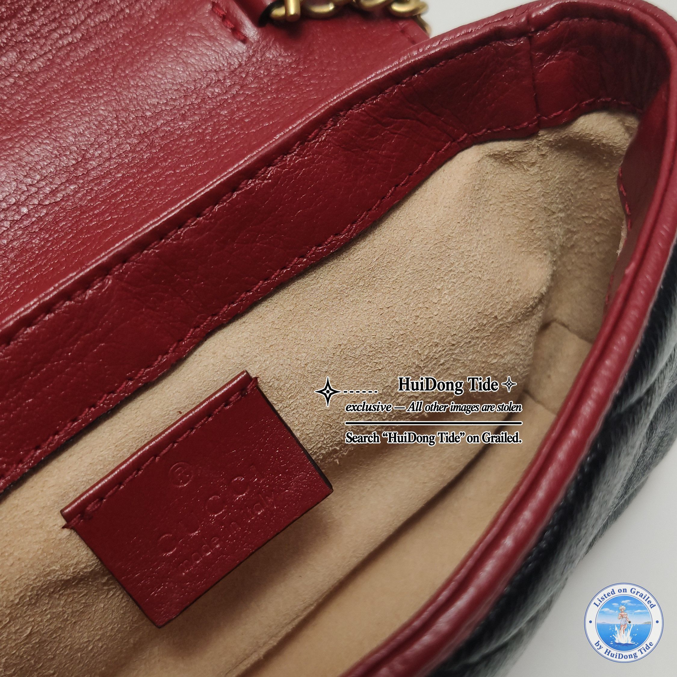 Gucci Gucci GG Marmont Leather Mini Bag Size ONE SIZE - 9 Thumbnail