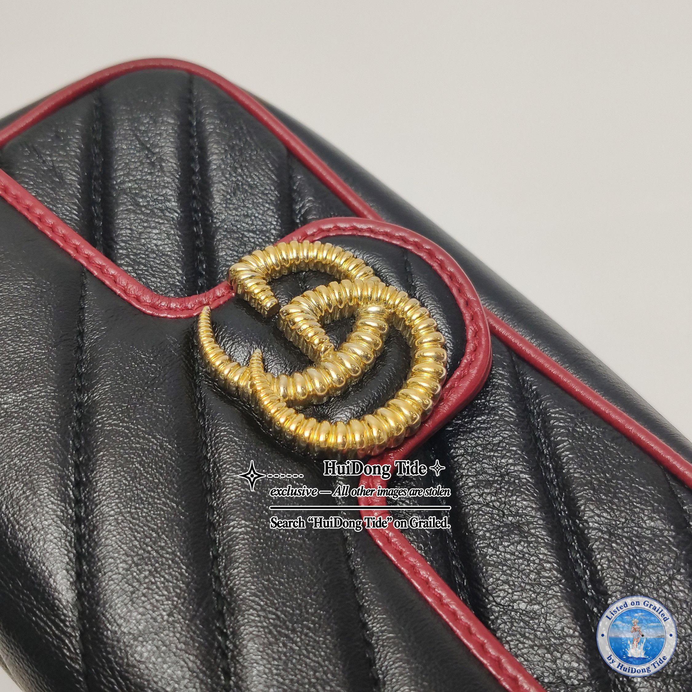 Gucci Gucci GG Marmont Leather Mini Bag Size ONE SIZE - 16 Thumbnail