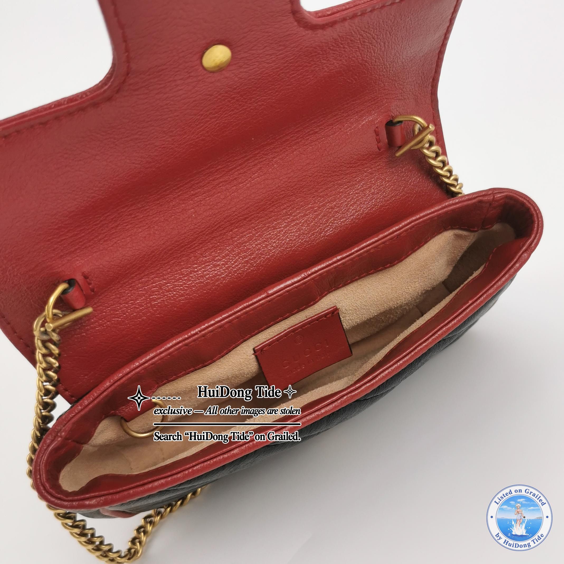 Gucci Gucci GG Marmont Leather Mini Bag Size ONE SIZE - 7 Thumbnail