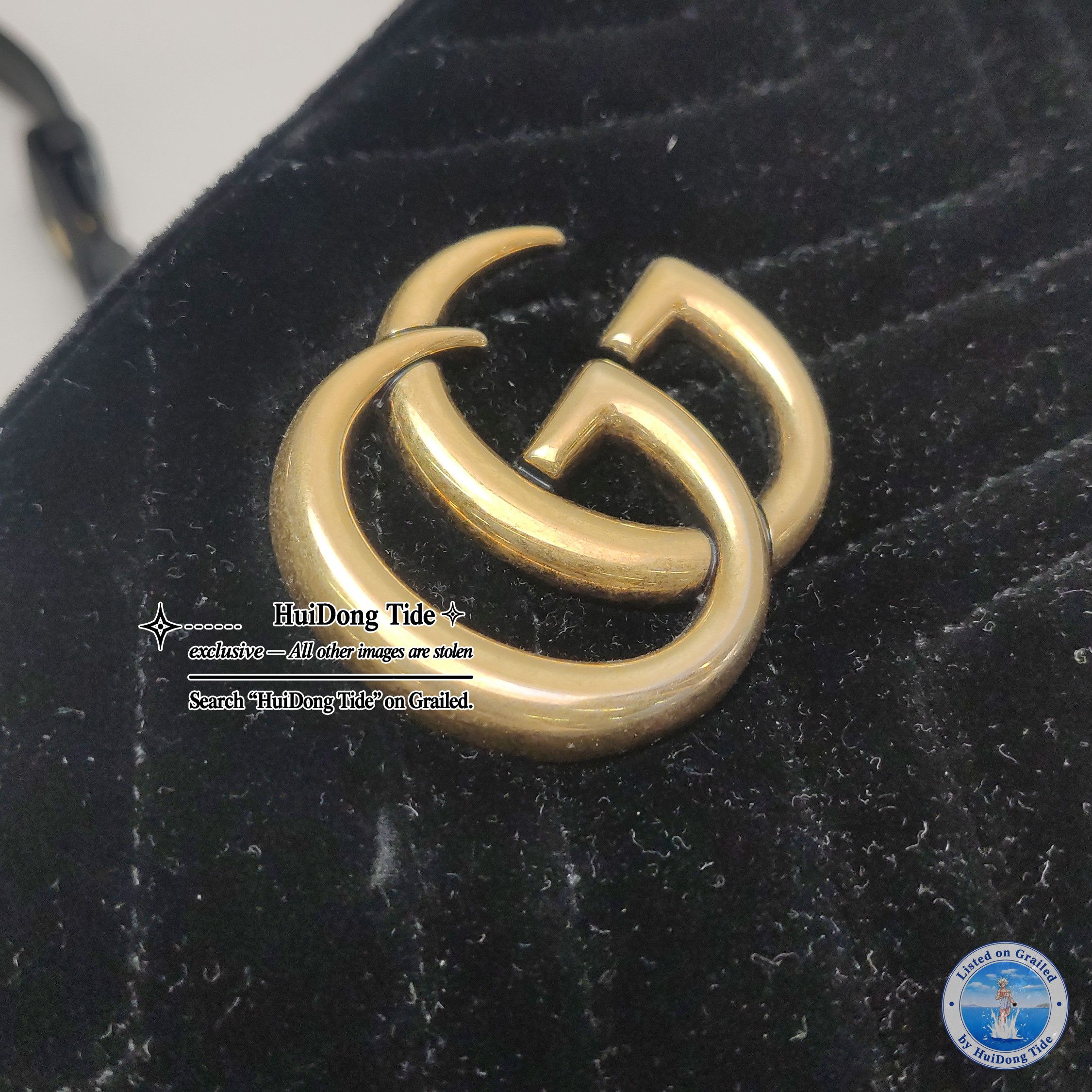 Gucci Gucci GG Marmont Velvet Camera Bag Size ONE SIZE Size ONE SIZE - 13 Thumbnail
