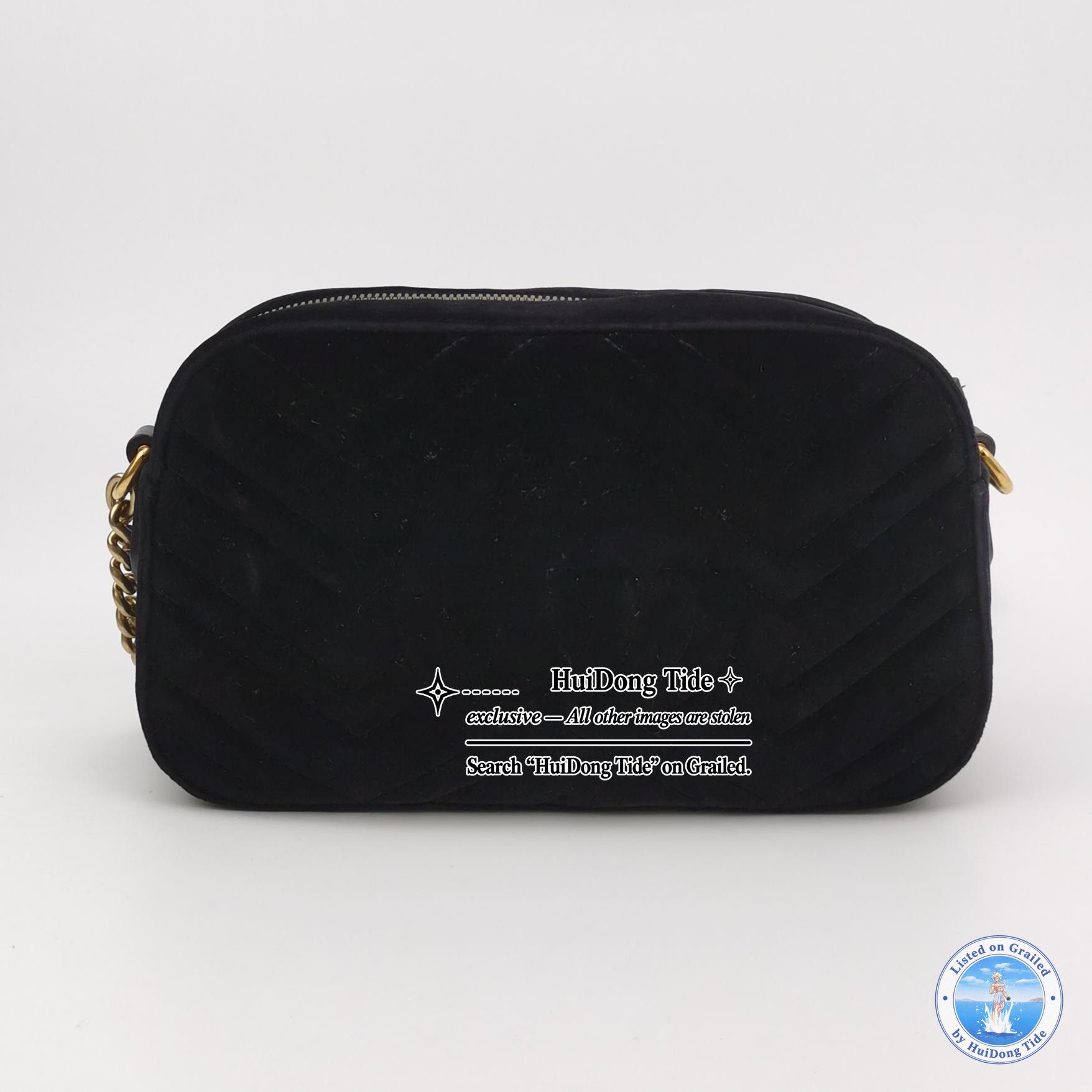 Gucci Gucci GG Marmont Velvet Camera Bag Size ONE SIZE Size ONE SIZE - 5 Thumbnail